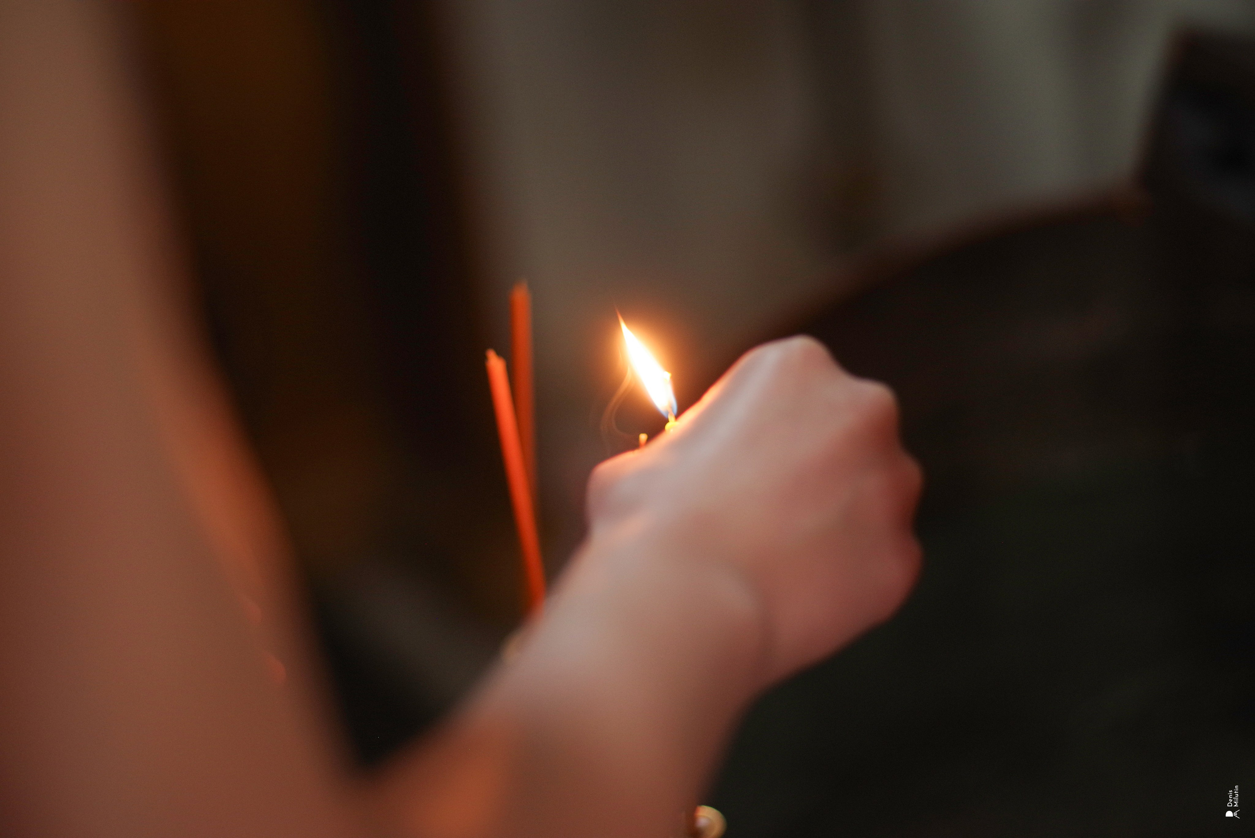 Крещение Сенаки. Портретный фотограф Денис Милютин