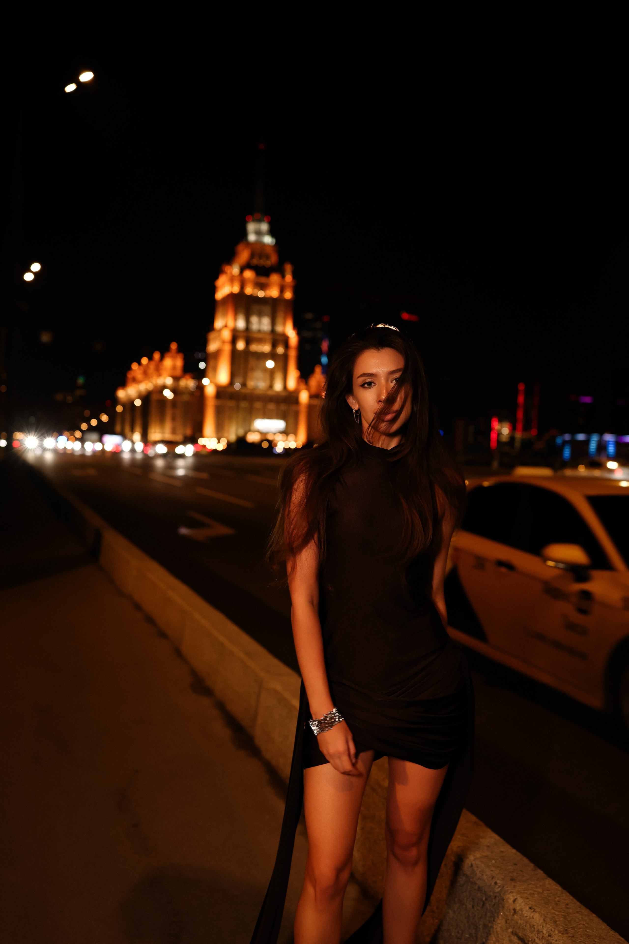 Прогулка по ночной Москве. Свадебный фотограф в Москве Людмила Яковлева
