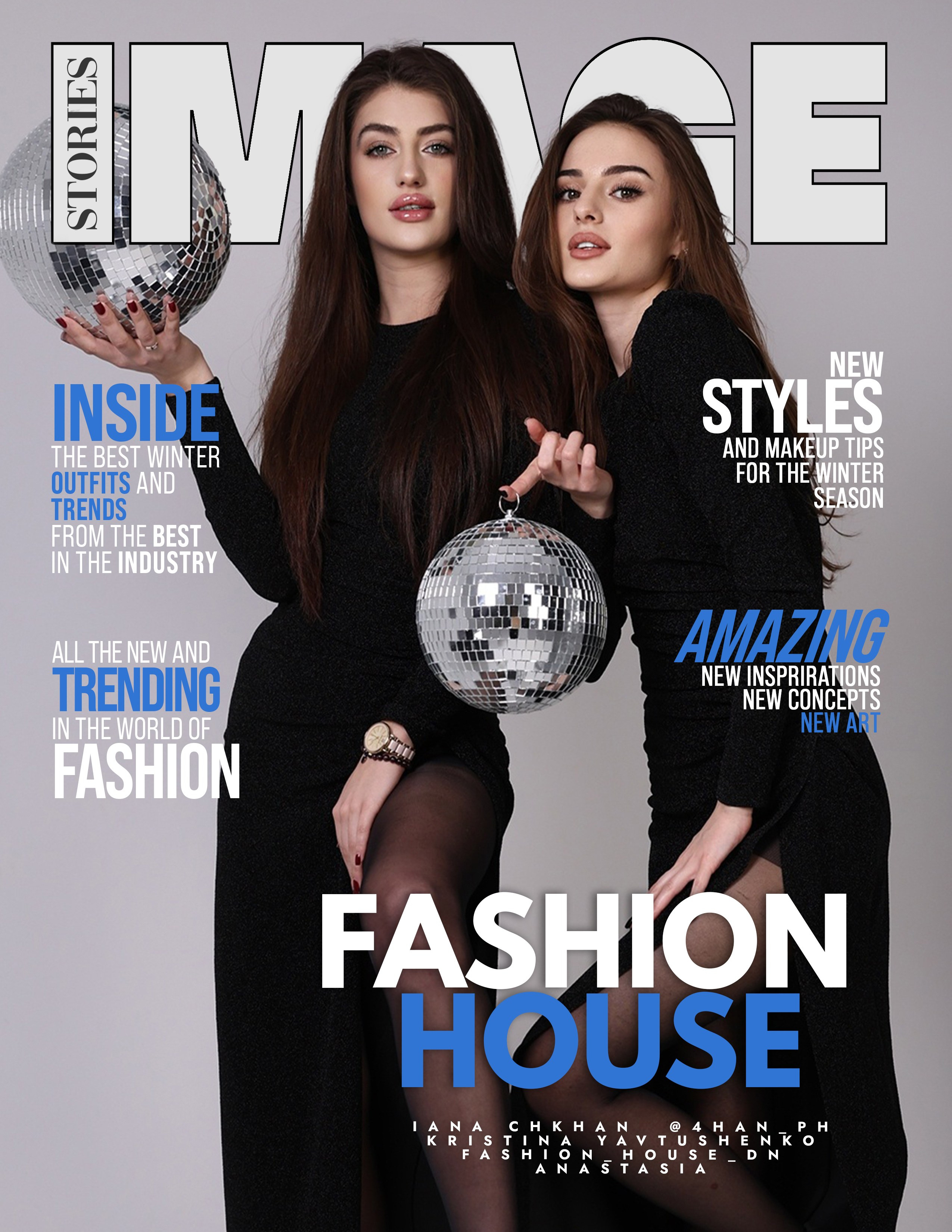 Обложки глянцевых изданий. Яна Чхан — Фотограф в Донецке и не только