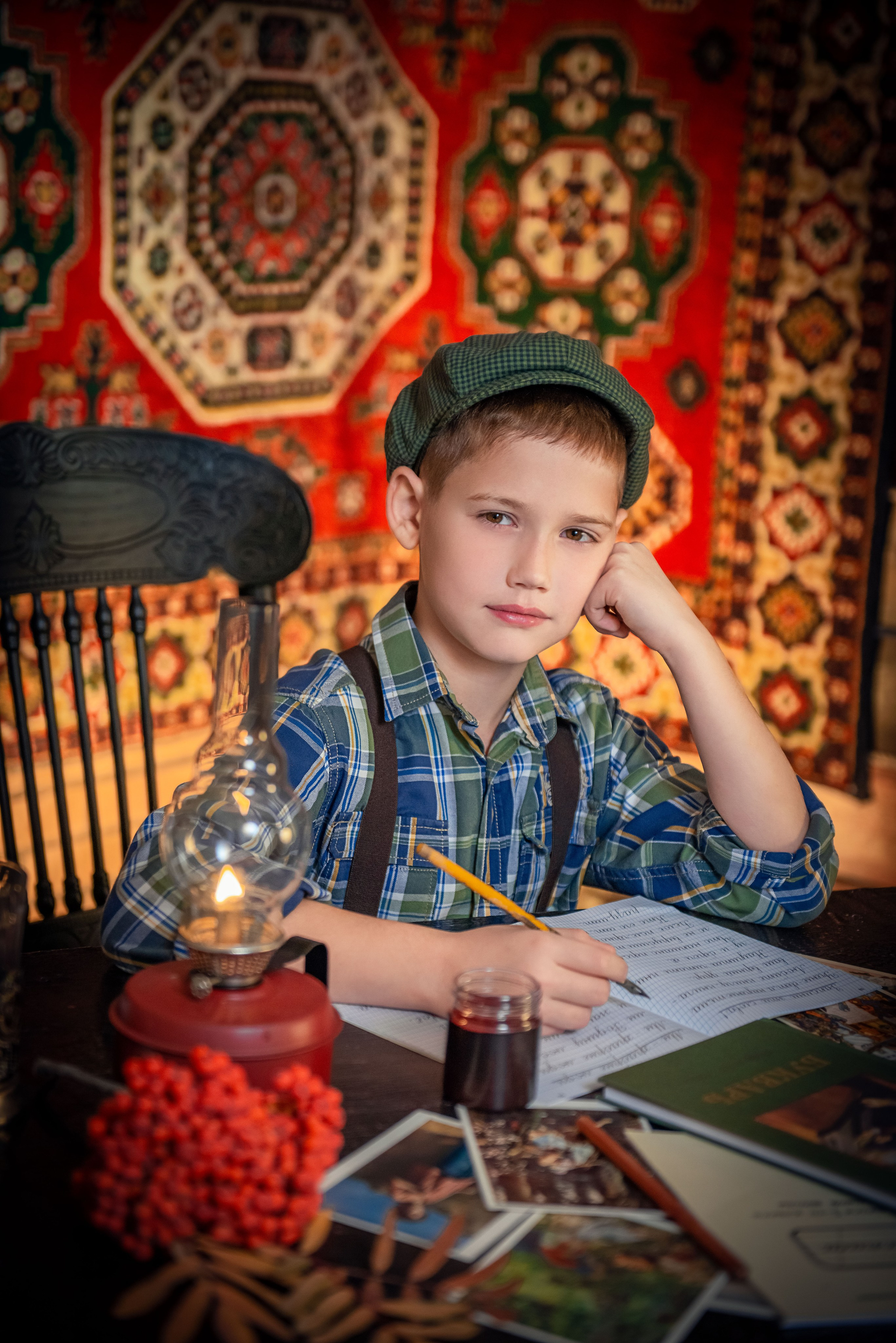 Ретро школьники. Татьяна Гойда портретный и семейный фотограф Ленск. Выпускные альбомы