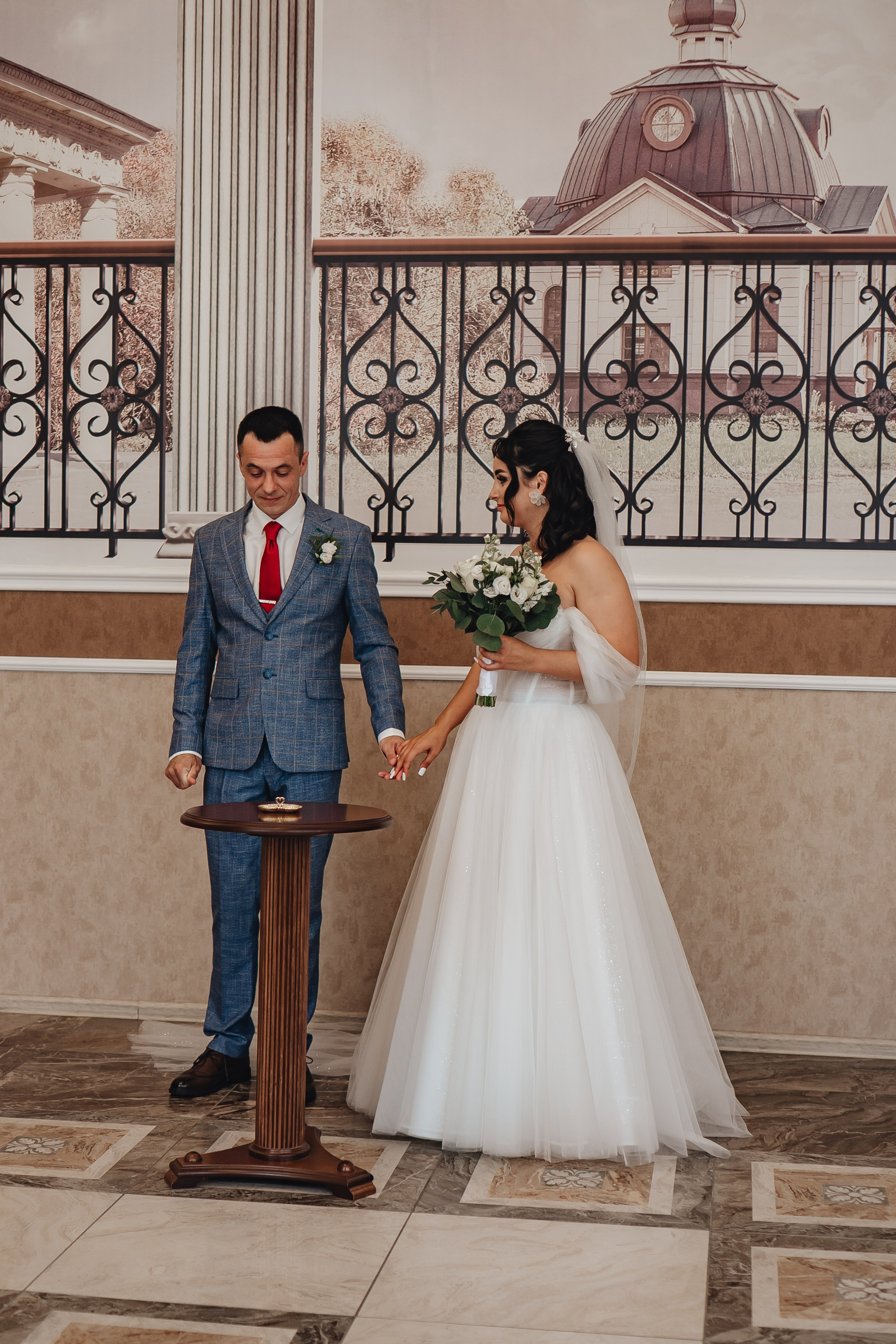 СВАДЕБНАЯ СЬЕМКА В ЗАГСЕ НА МОСКОВСКОМ ПРОСПЕКТЕ. Профессиональный фотограф, Санкт-Петербург — Виктория Богомолова