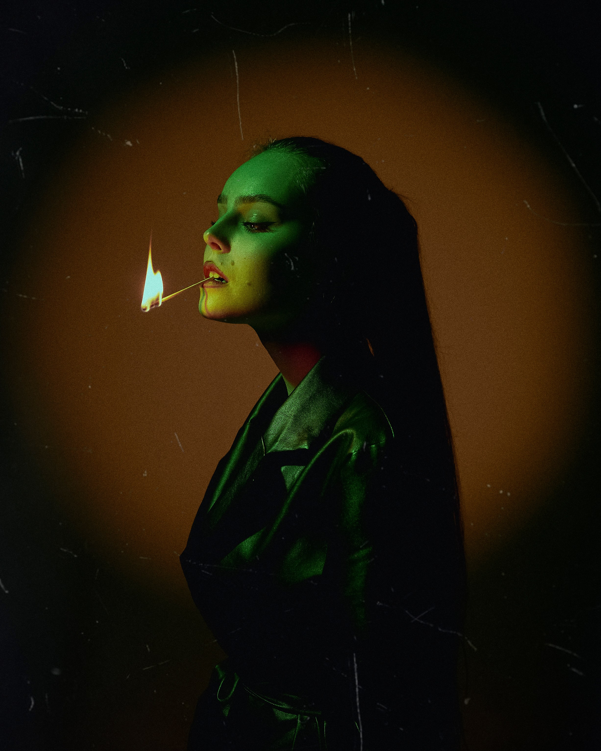 Съемка с цветным светом