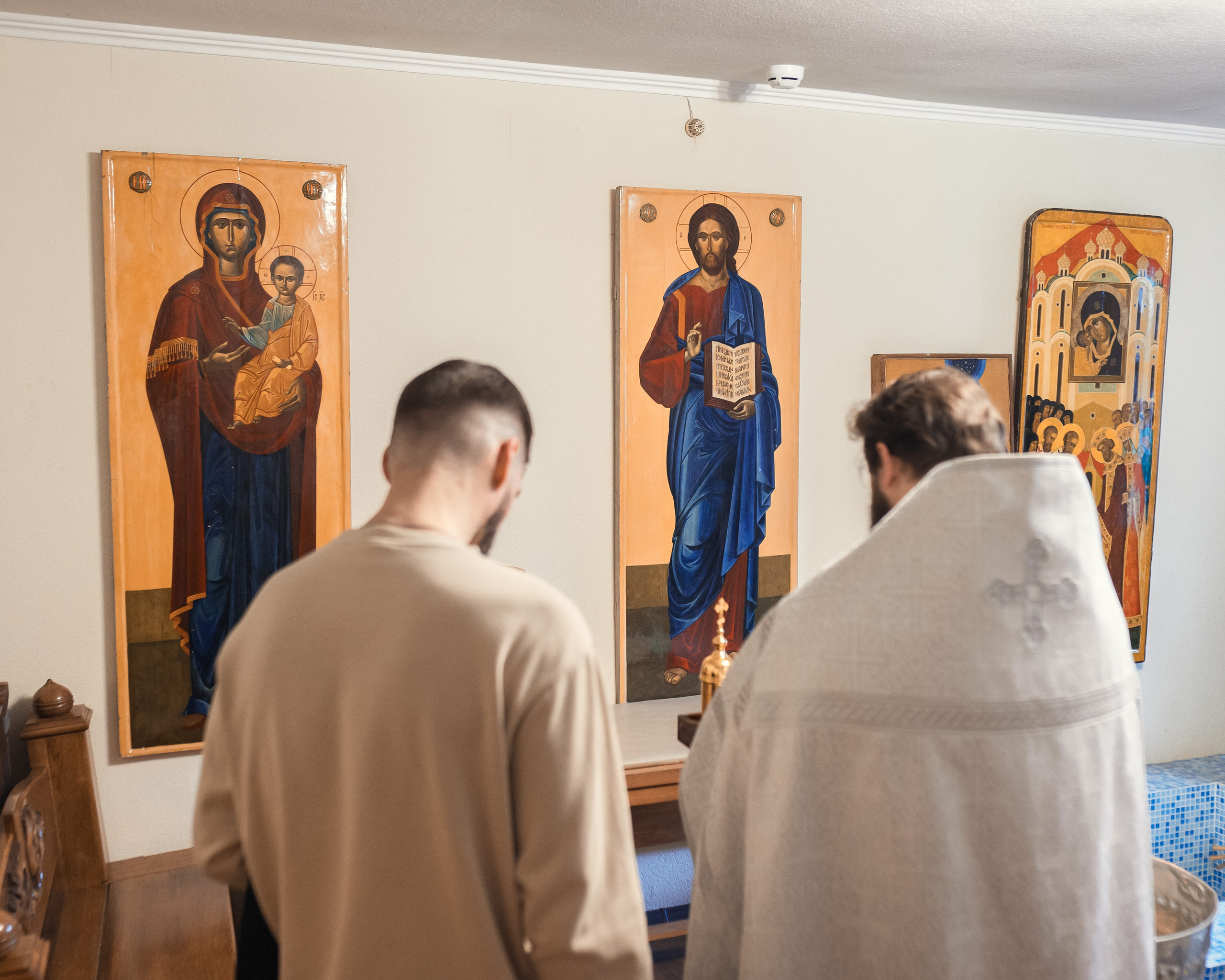 Фотограф на Крещение в Храме Ризоположения Пресвятой Богородицы в Леоново. Профессиональный фотограф в Москве и Мо Мария Шантарёва