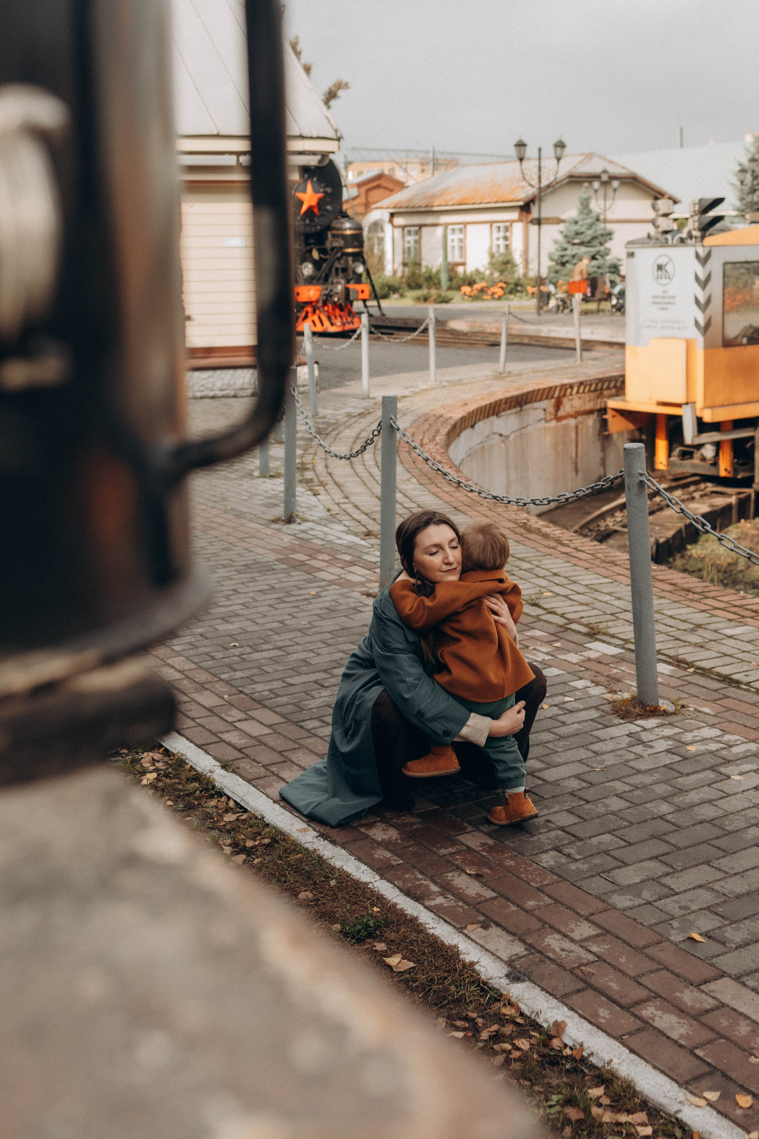 Любовь и паровозы. Семейный и женский фотограф в Москве Коновалова Олеся