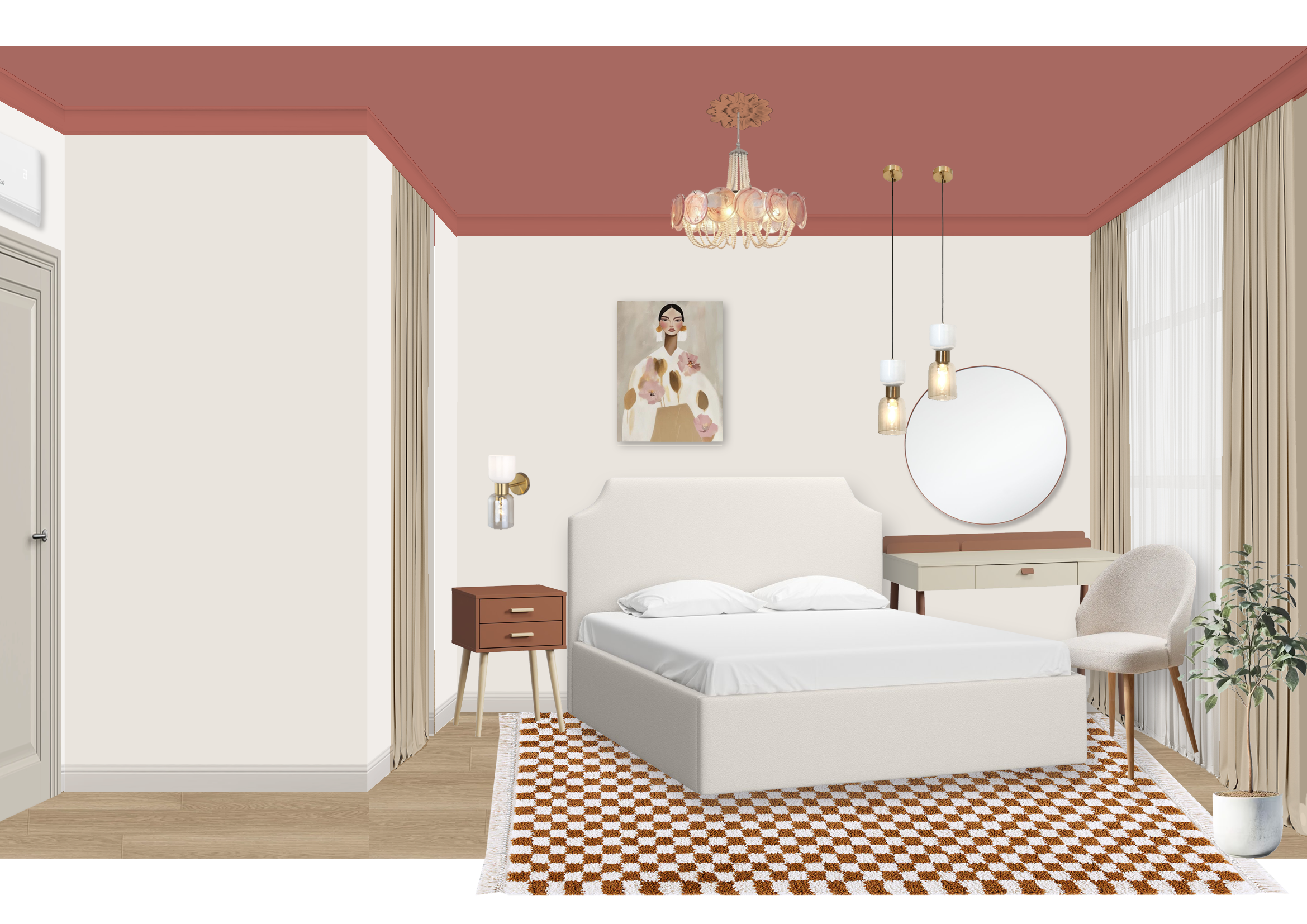 стилистические коллажи интерьера