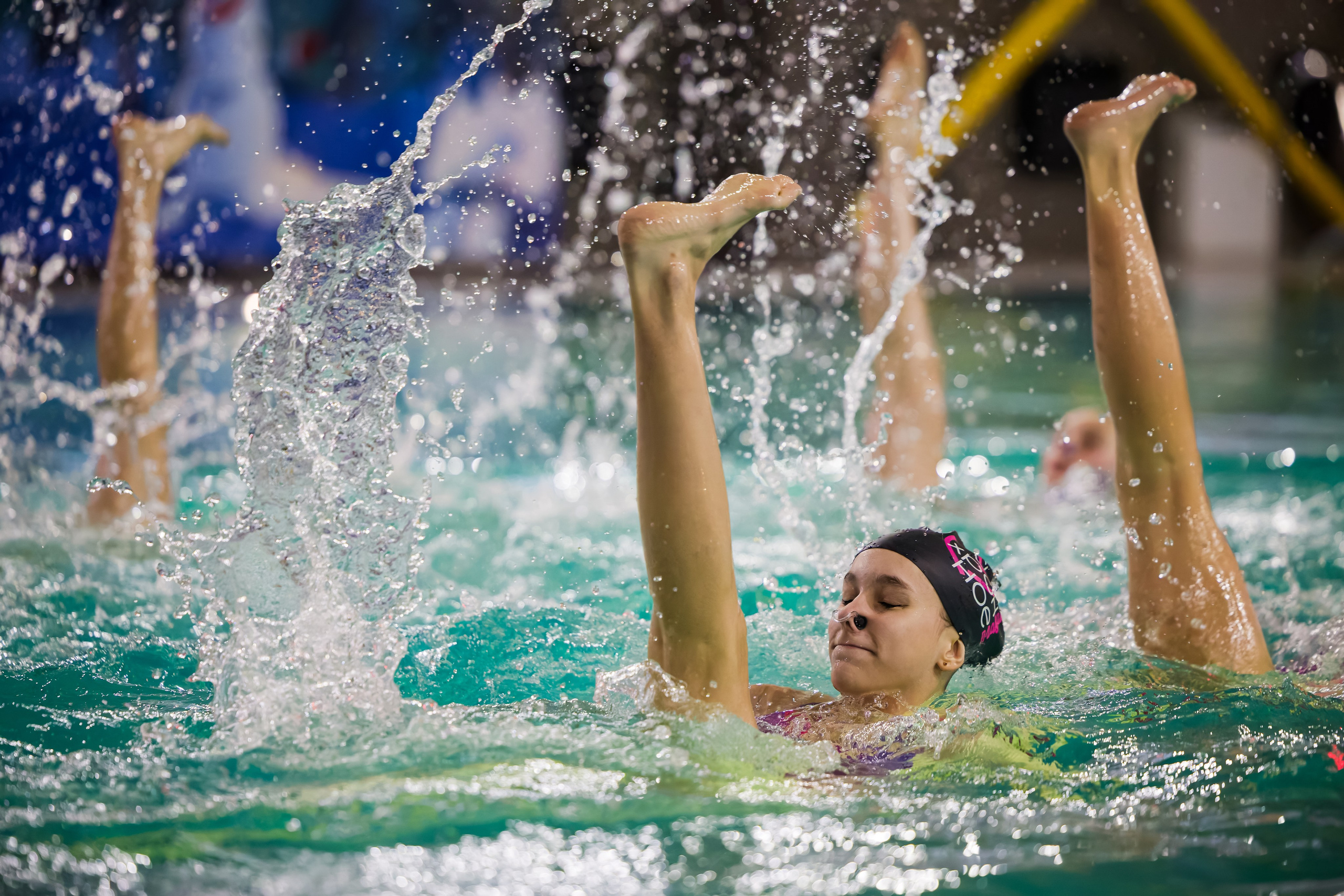 Синхронное плавание. Репортажный фотограф в Москве Екатерина Якель