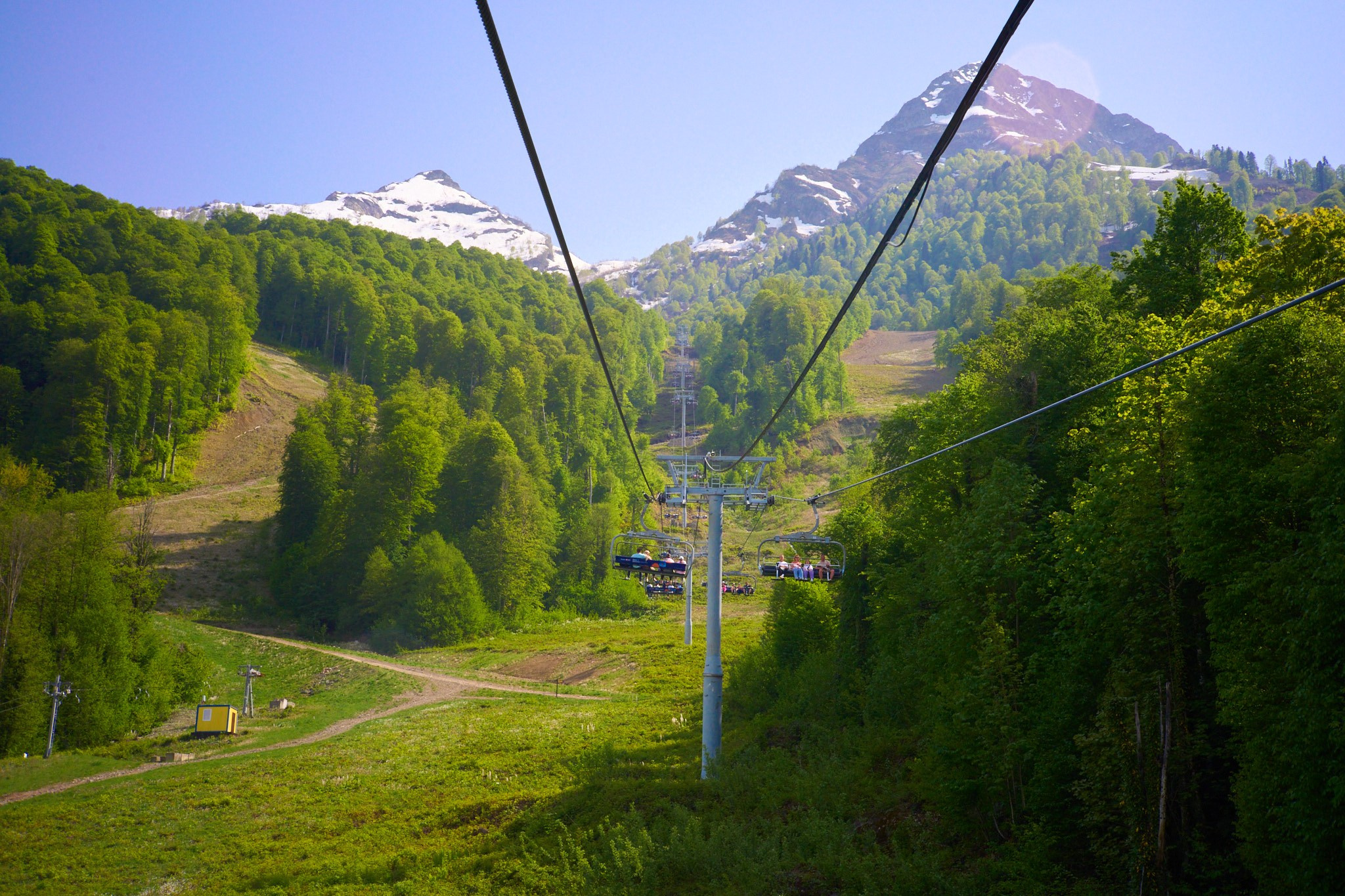 Красная Поляна, апрель 2024. Фотограф, Римма Невинская