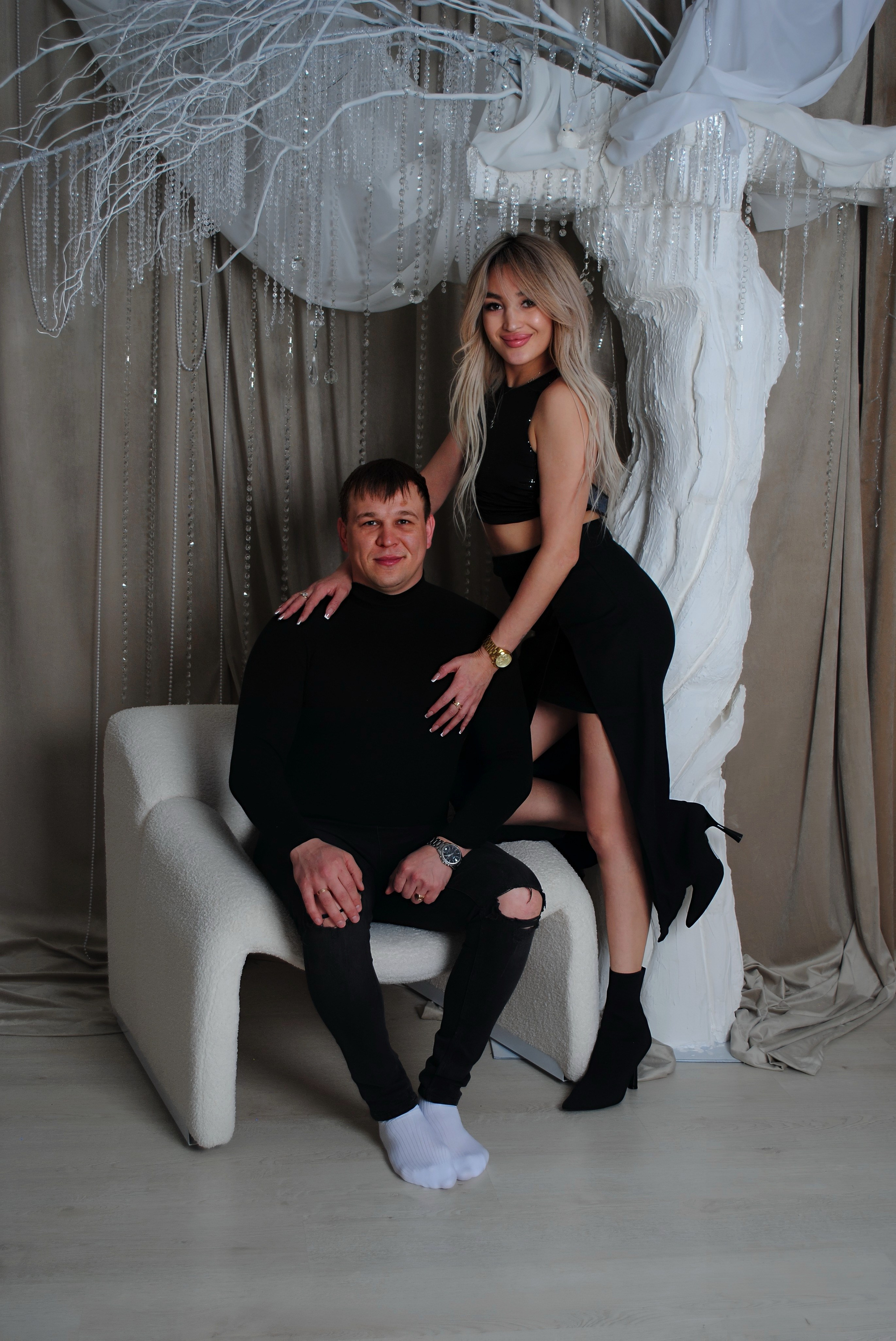 Юля и семья. Фотограф Мария Мусаелян