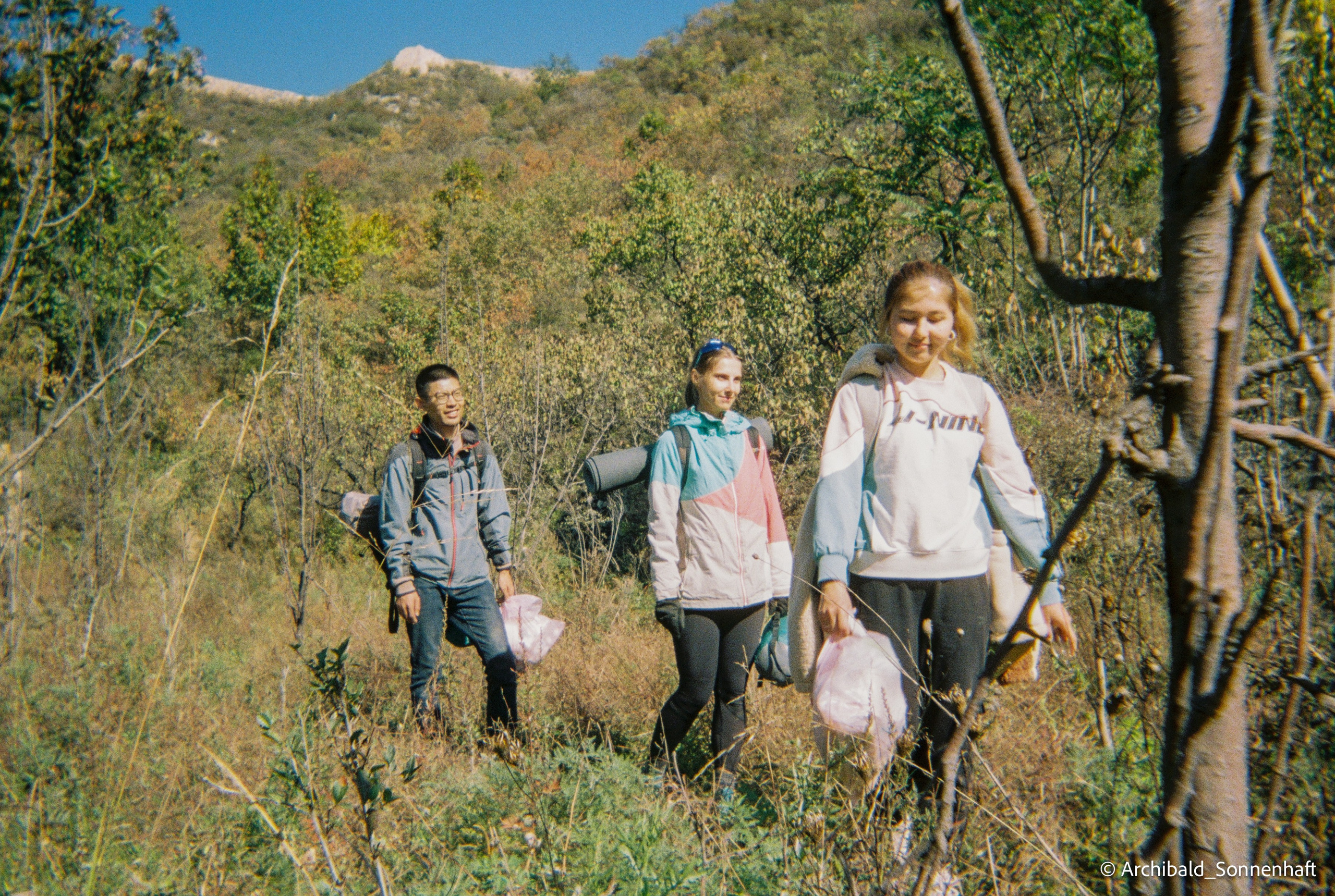 One film reel. Photographer in Guangzhou, China. Archibald Sonnenhaft