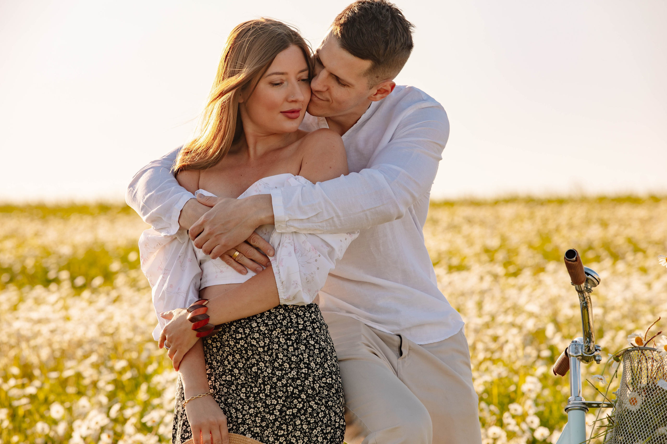 Ромашковое поле. Фотограф в Москве Яна Полосина