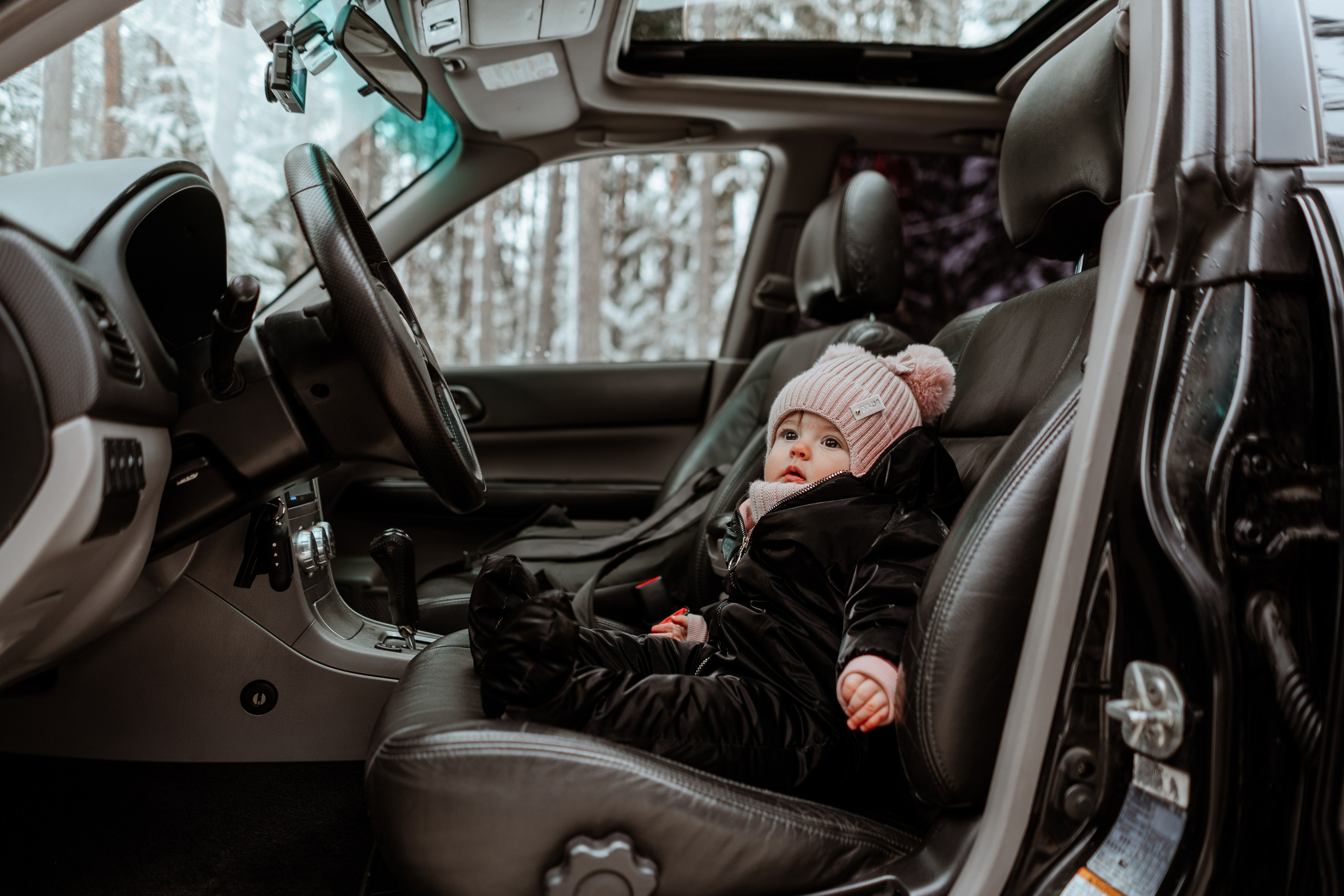 Семейная фотосессия Екатерины и малышки Даши в Калуге