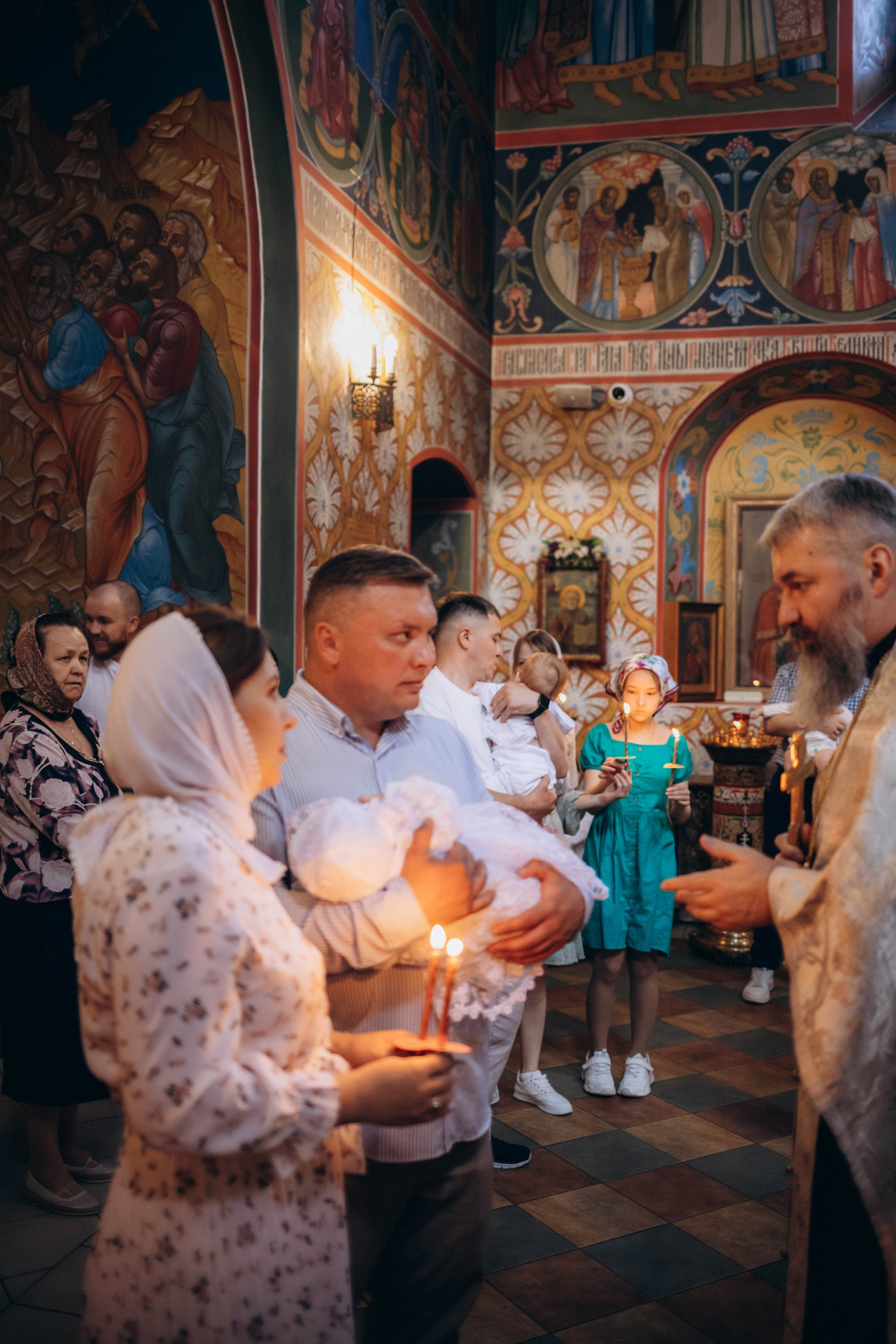 Крещение Ариши. Семейный и детский фотограф в Москве Александра Нараевская