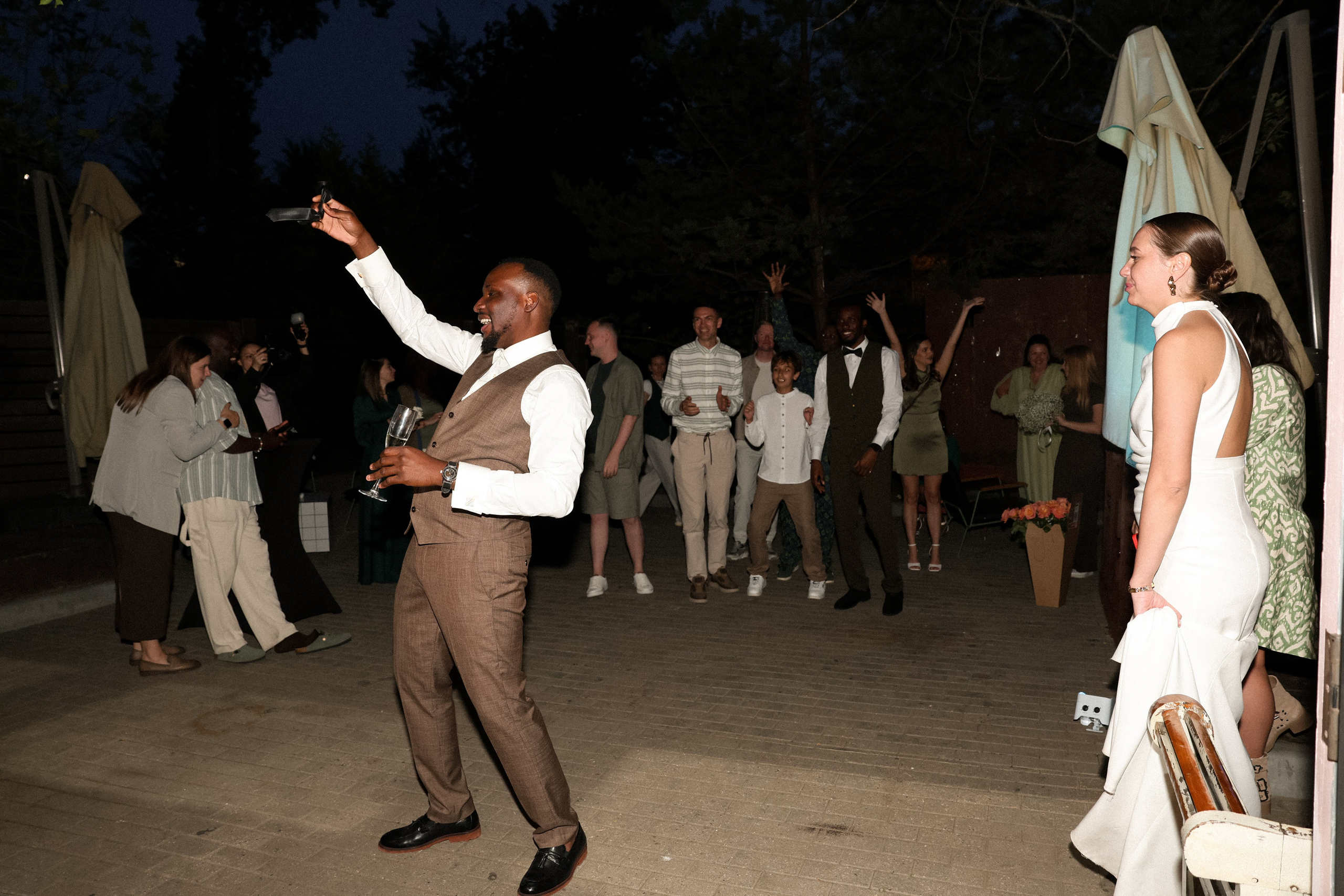 Кристафле и Олеся. Свадебный, репортажный, фотограф Москва и Московская область