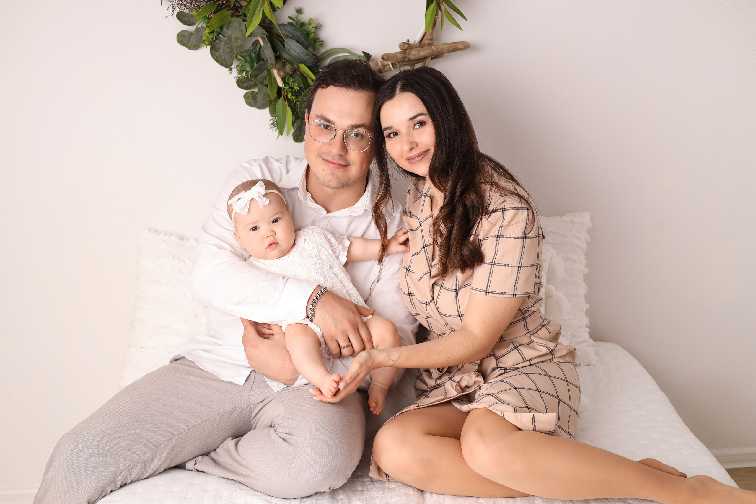 Соне 6 месцев. Фотограф новорожденных Москва. Ньюборн фотограф Москва