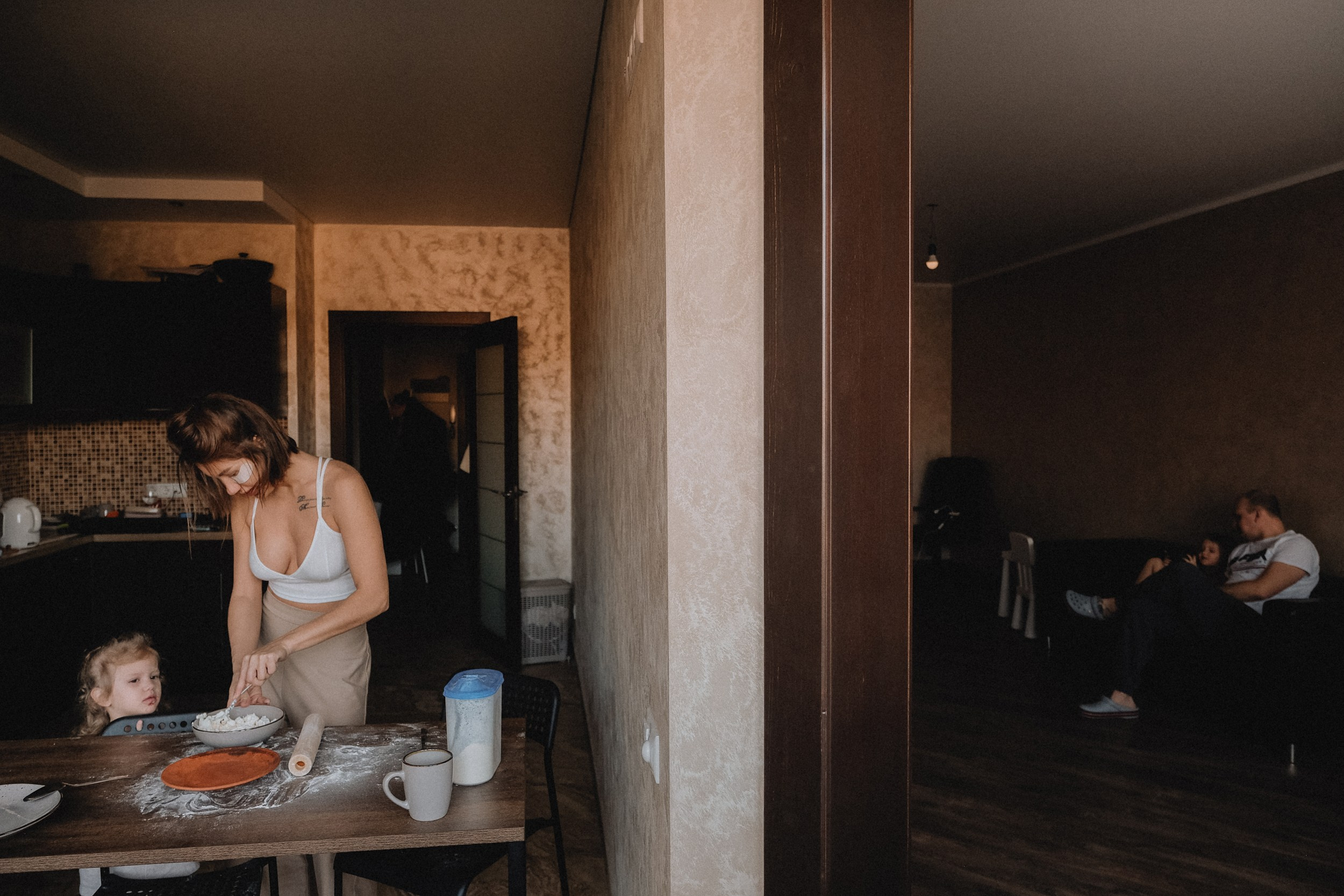 Семья Агаты и Агнии. Семейный фотограф Москва