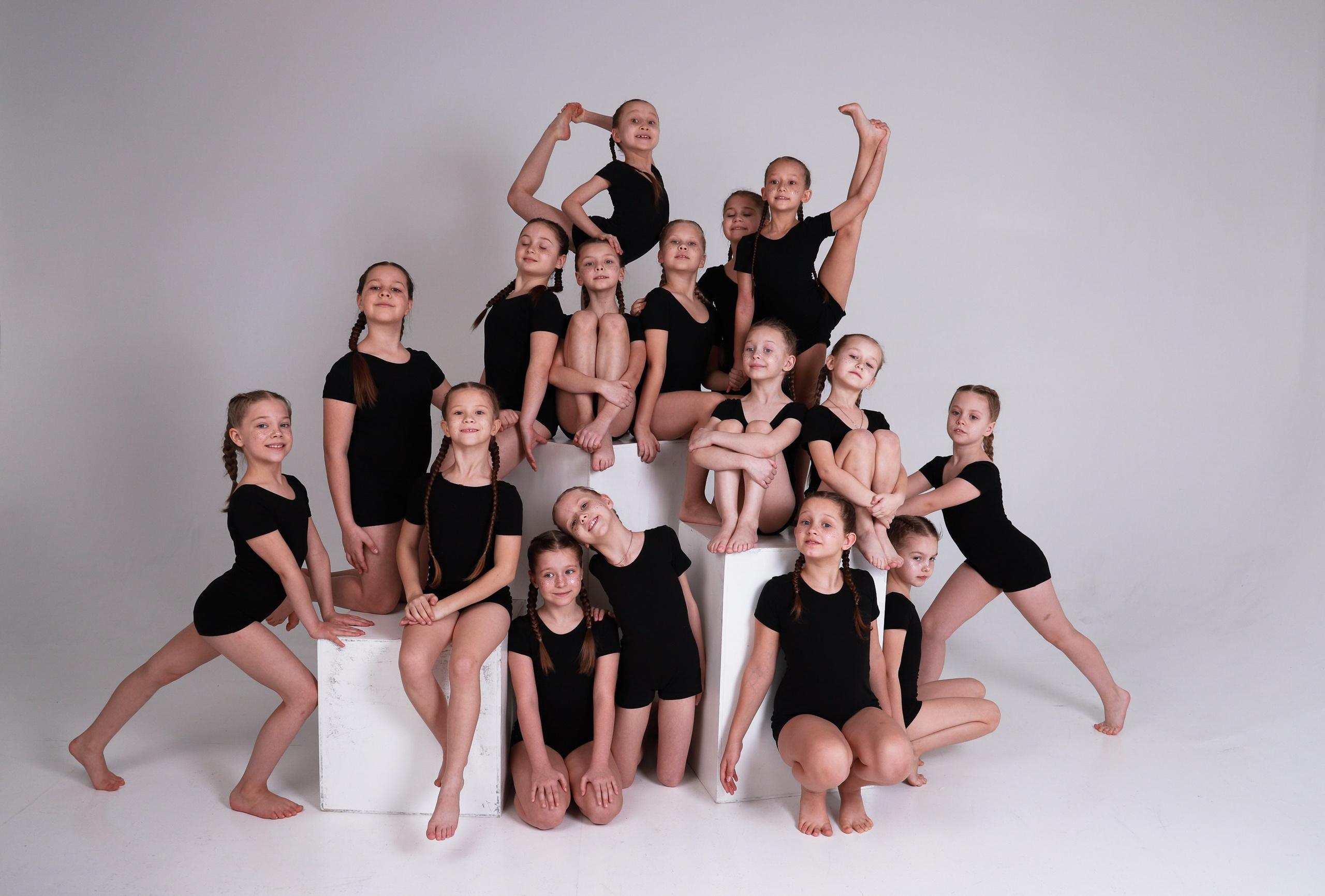 Сьемка на циклорамме. Фотограф Юлия Мальцева