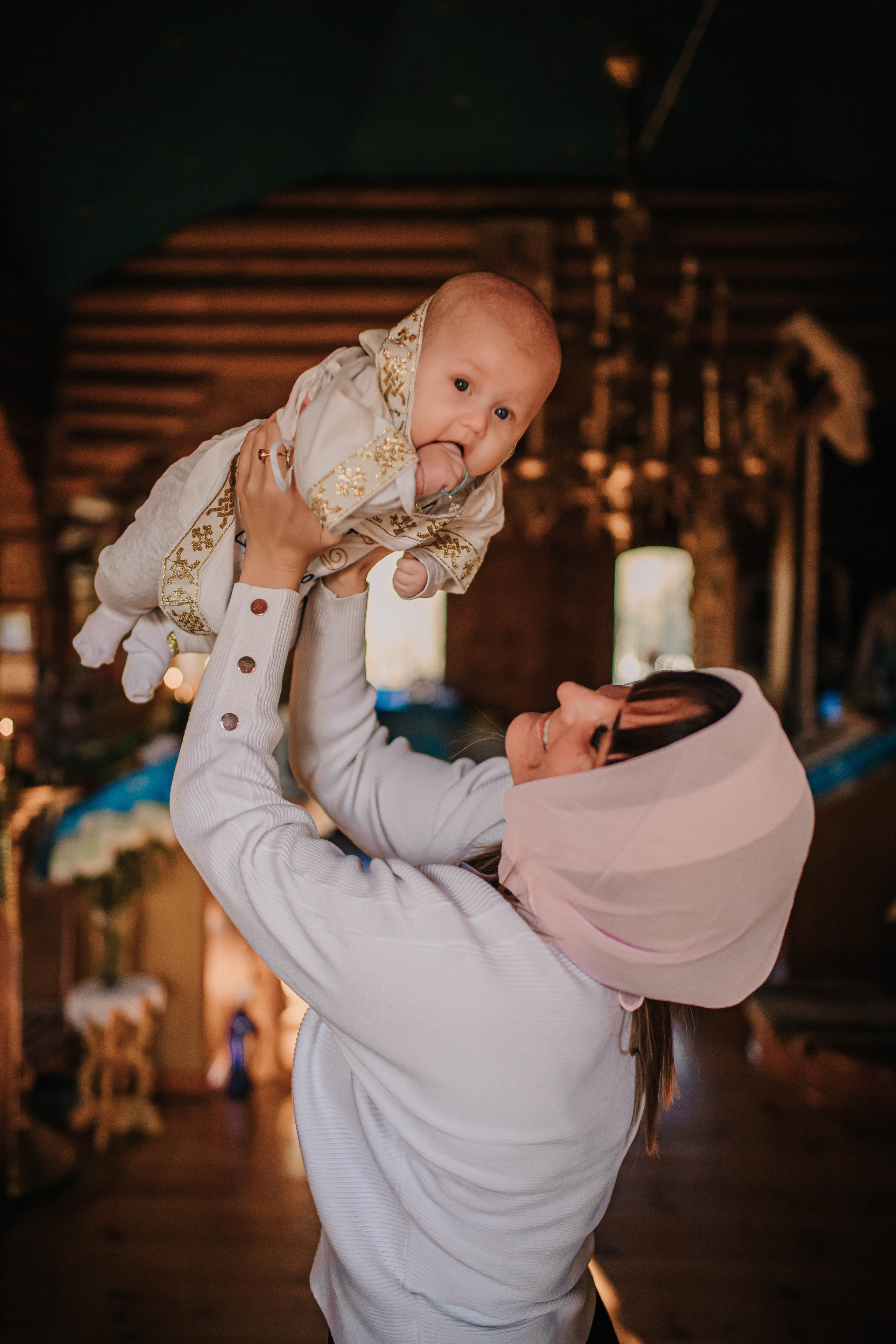 Крещение Дмитрия. Фотограф Дарья Маташкова