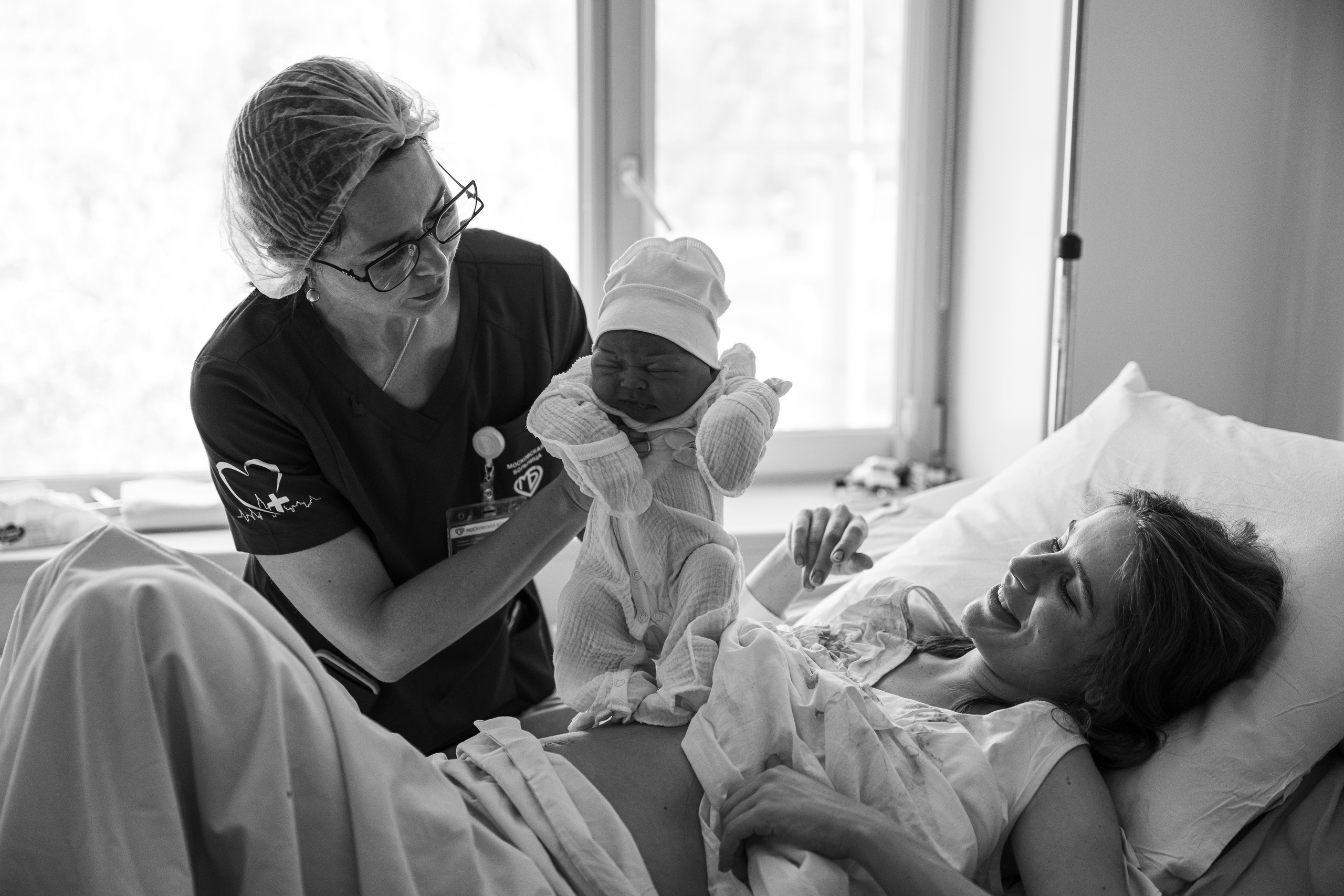 Рождение Евы. Семейный фотограф в Москве Наталья Капитонова