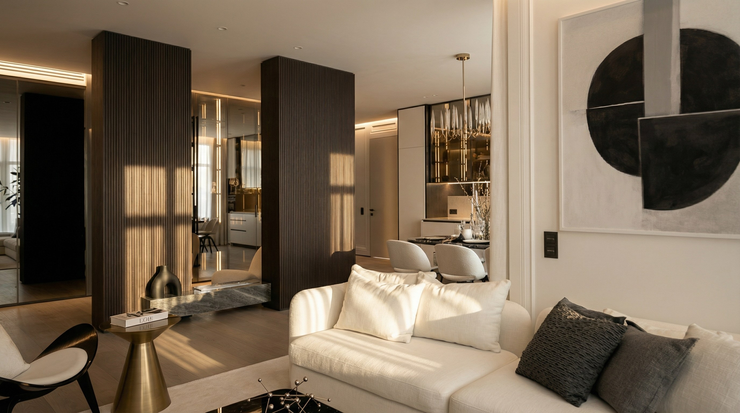 Дизайн квартиры 185 м² в Краснодаре — Реализованный проект Валерии Котович