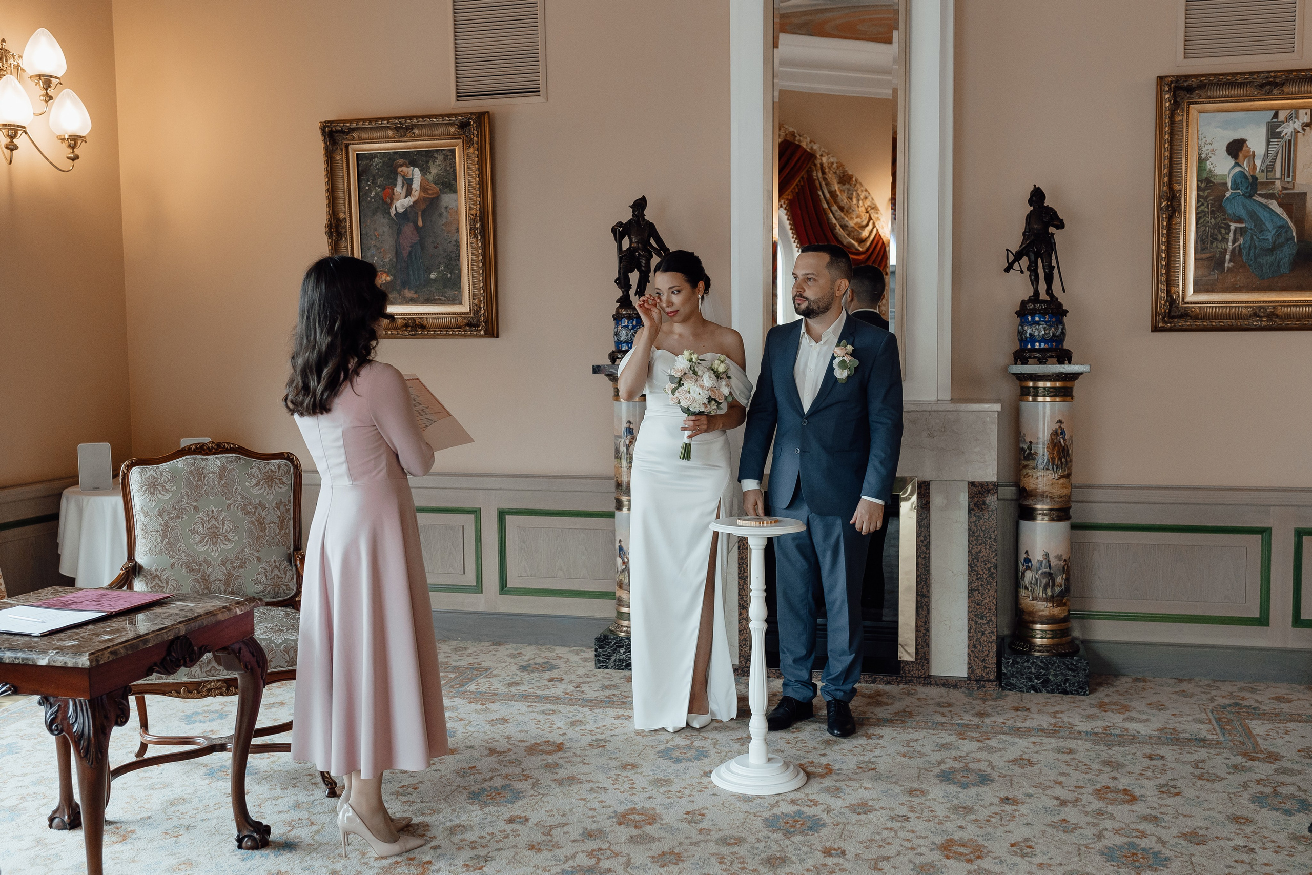 Регистрация брака в гостинице Националь в Москве