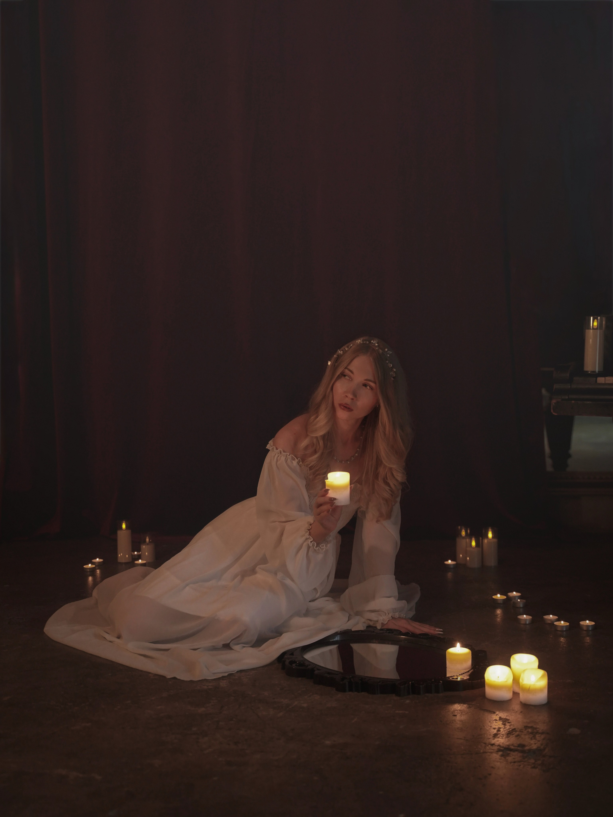 Святочные гадания. Александра Верминская | Винтажный фотограф Санкт-Петербург