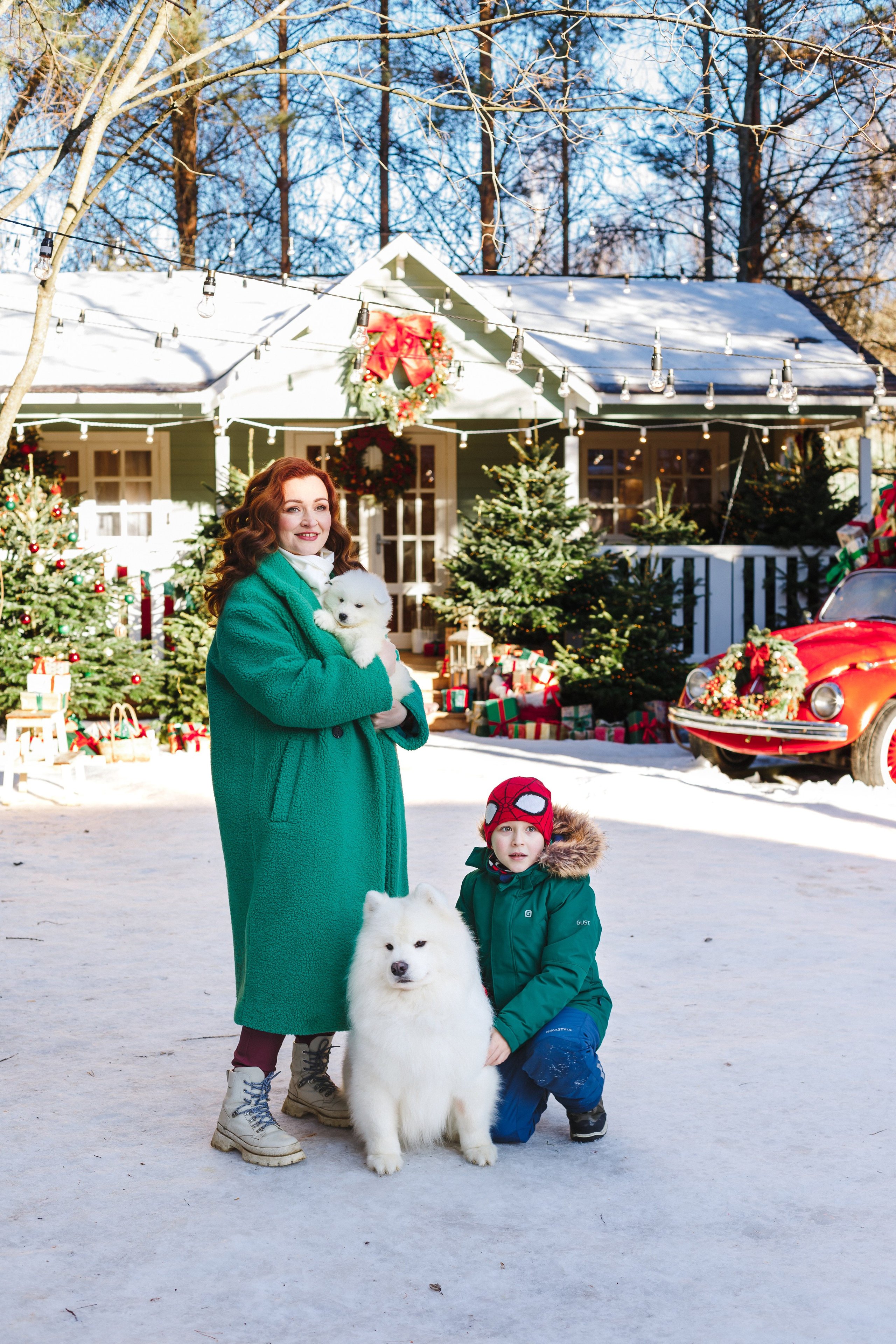 Зимняя сказка. Семейный фотограф Николаева Ольга