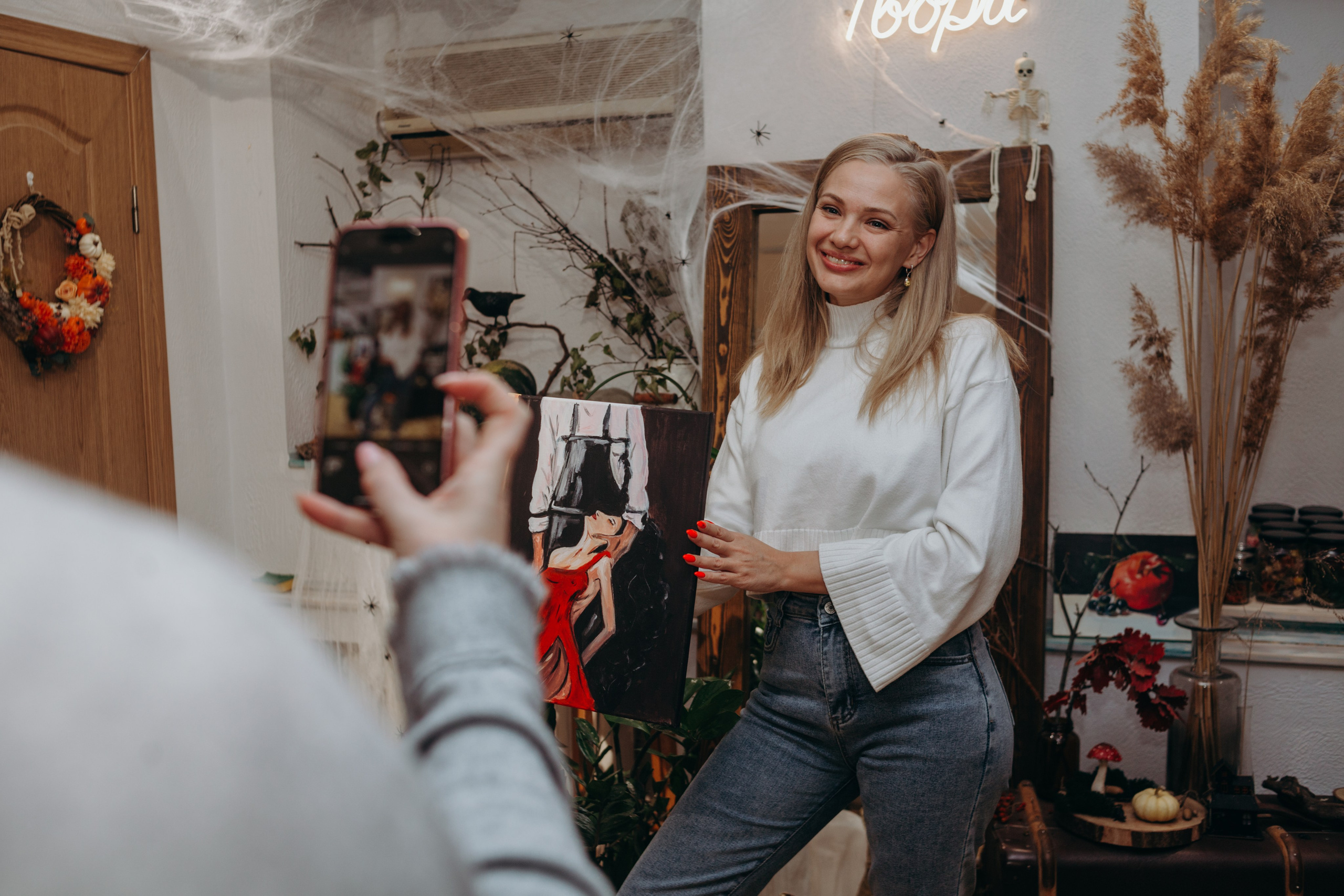 Мастер-класс по живописи. Семейный фотограф во Всеволожске и Санкт-Петербурге Юлия Капустина