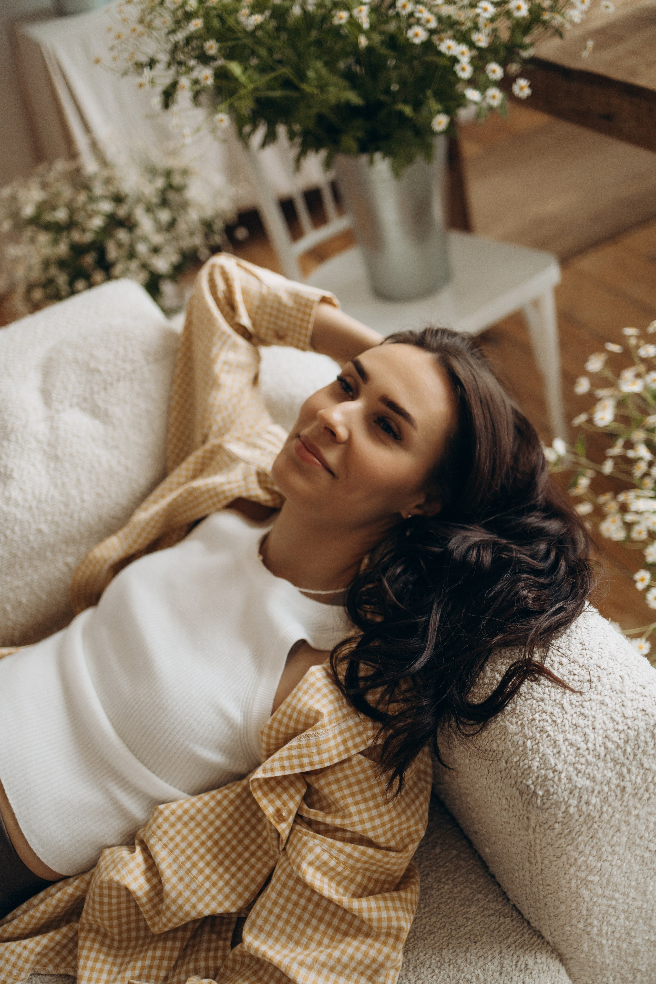 Вика ромашки. Самый теплый фотограф в Краснодаре Рябоконь Ксения