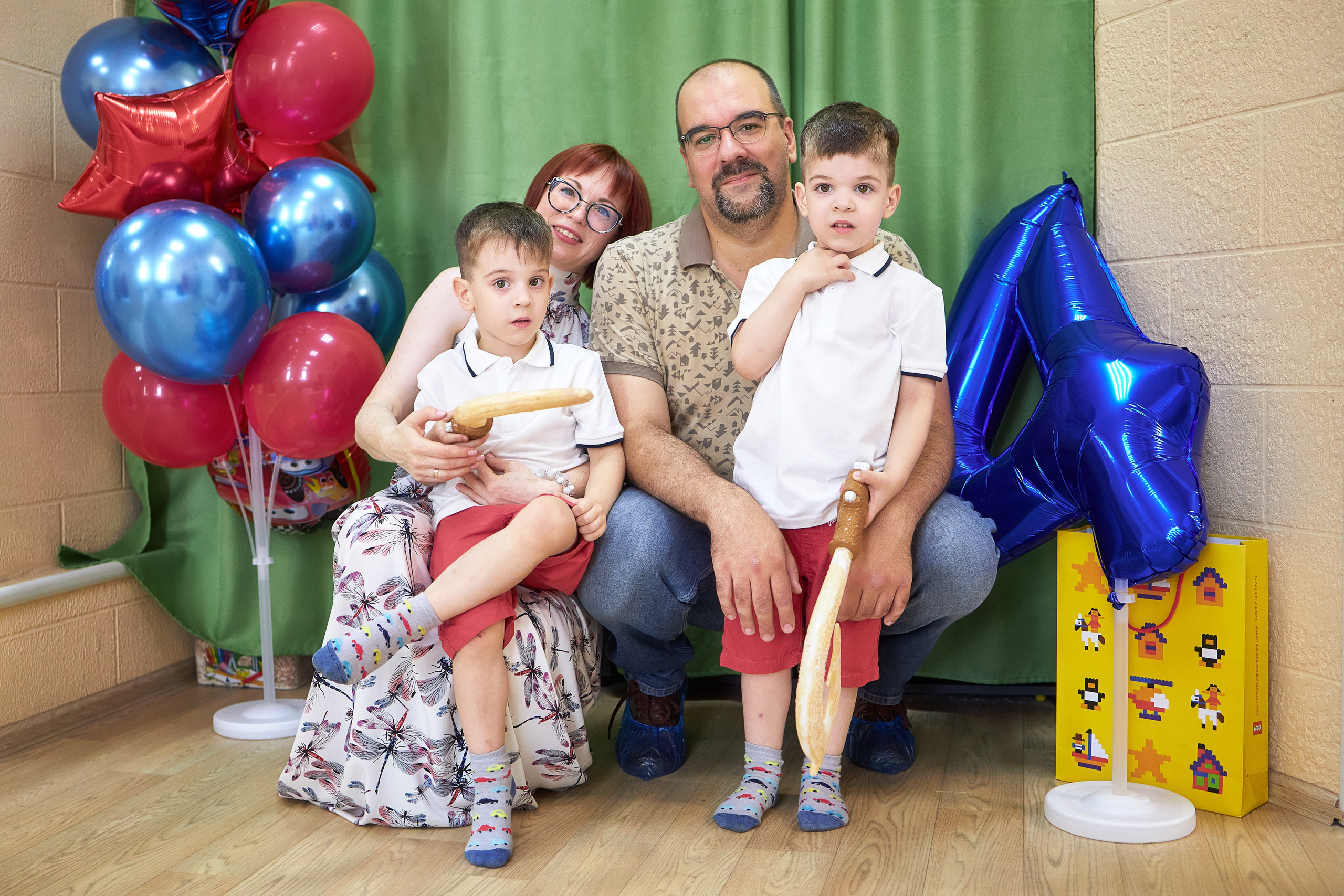 Репортажные кадры с детских праздников