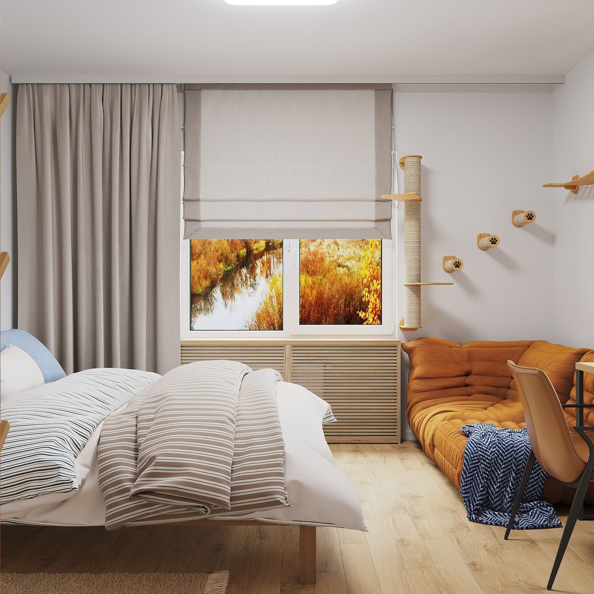 Квартира в ЖК «Невские Паруса». Дизайнер интерьера в Санкт-Петербурге Ольга Рытаровская