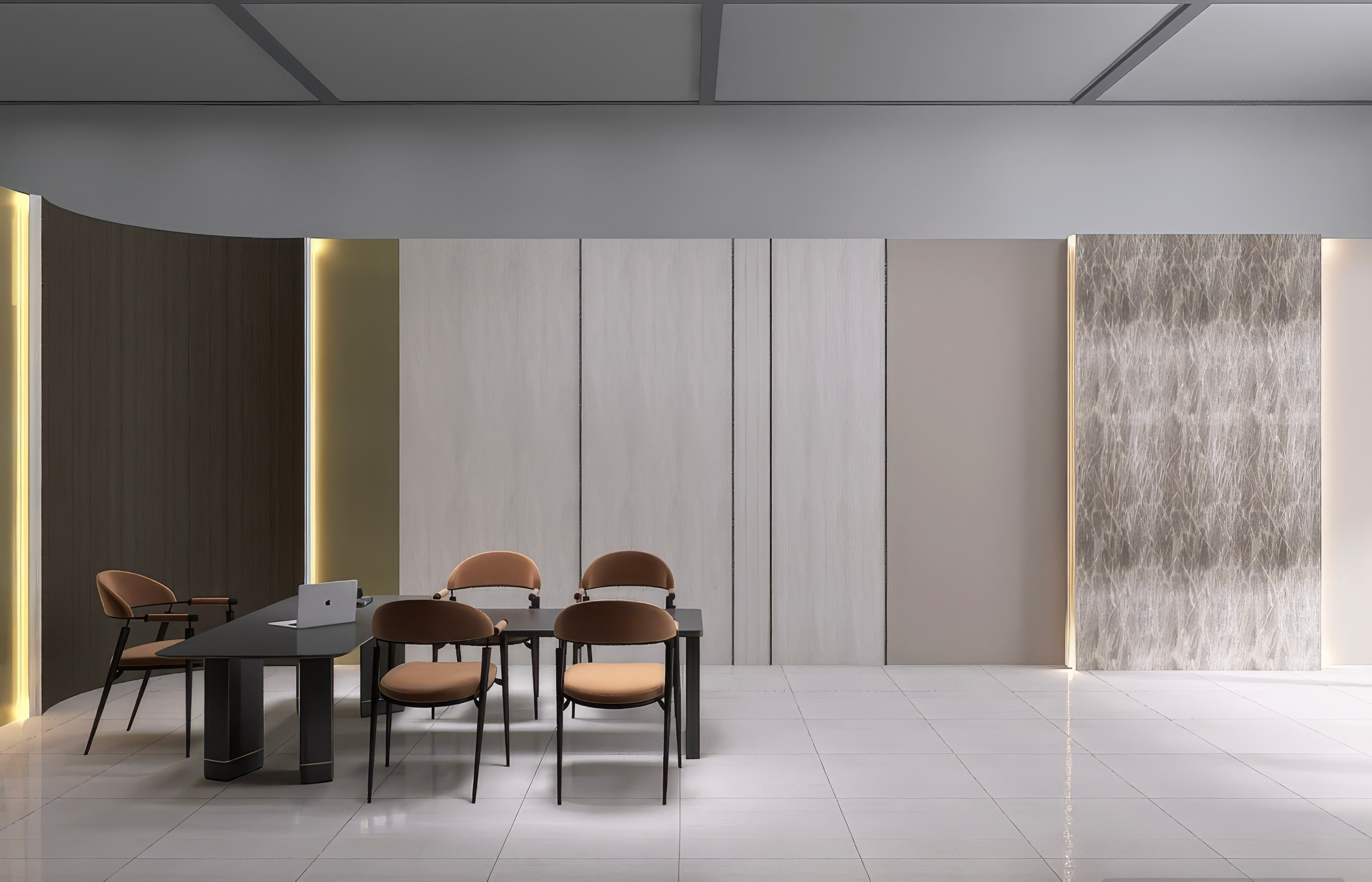 Шоурум стеновых панелей в ТЦ «Ланской». Дизайнер интерьера в Санкт-Петербурге Ольга Рытаровская