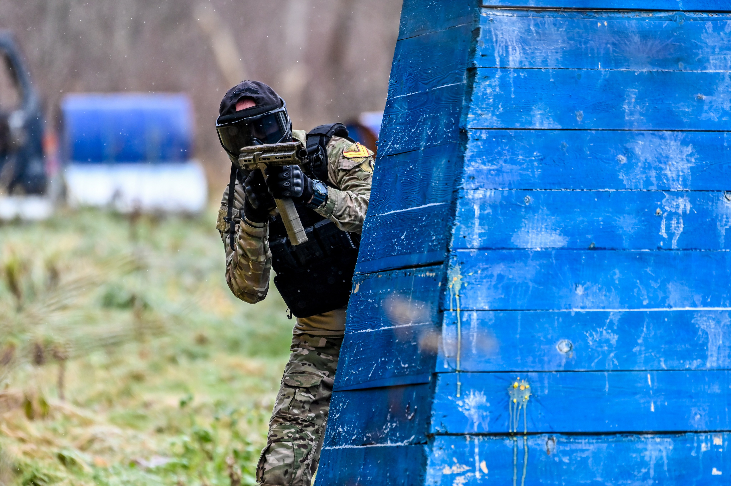 Пейнтбол. Фоторепортажи Сахалина