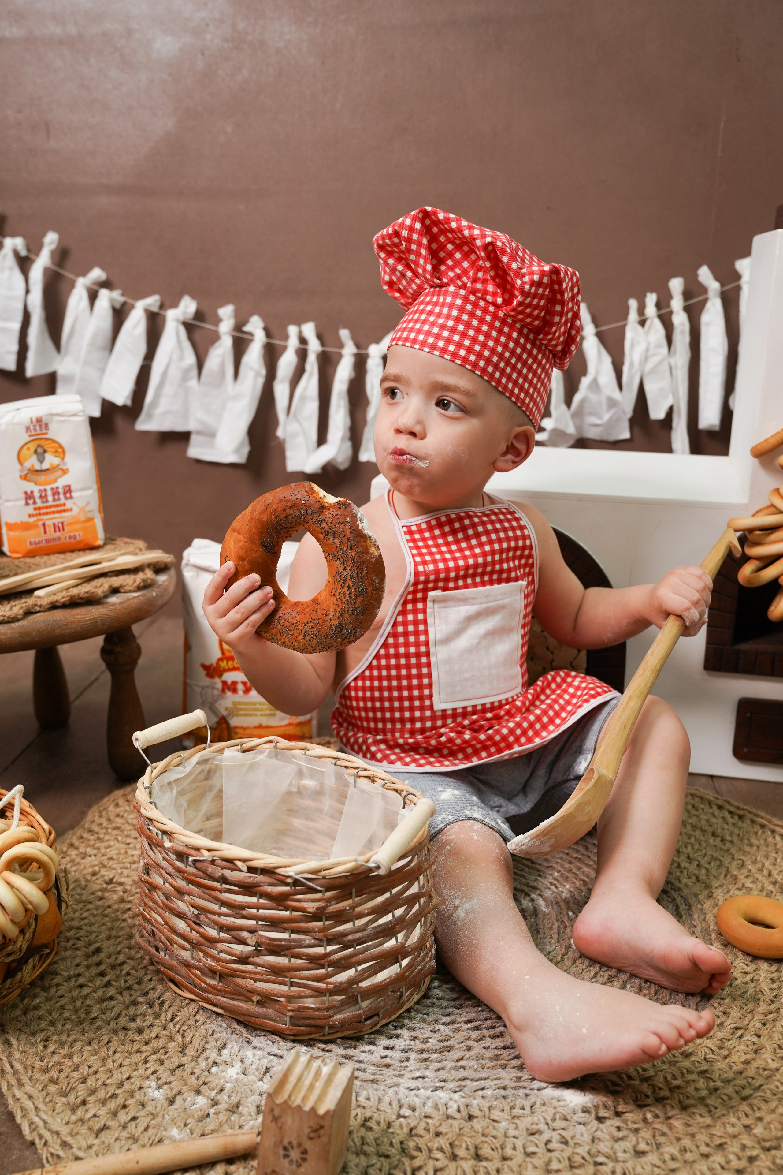 Фотопроект Поваренок. Фотограф новорожденных, детей до года и беременных в Симферополе