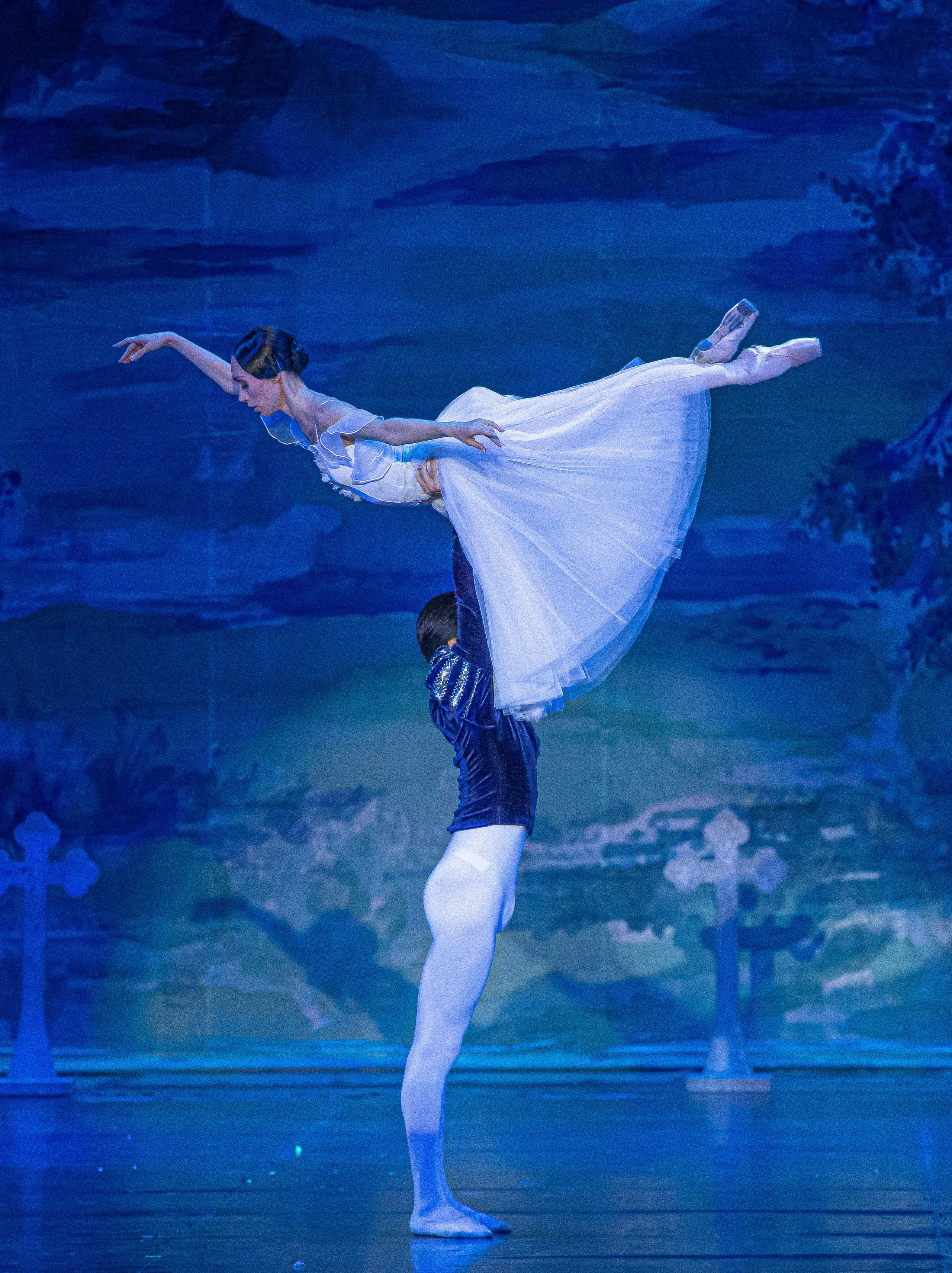 Жизель балет Марийского театра оперы и балета на сцене Зимнего театра. Фотограф в Сочи Юрий Шептаев