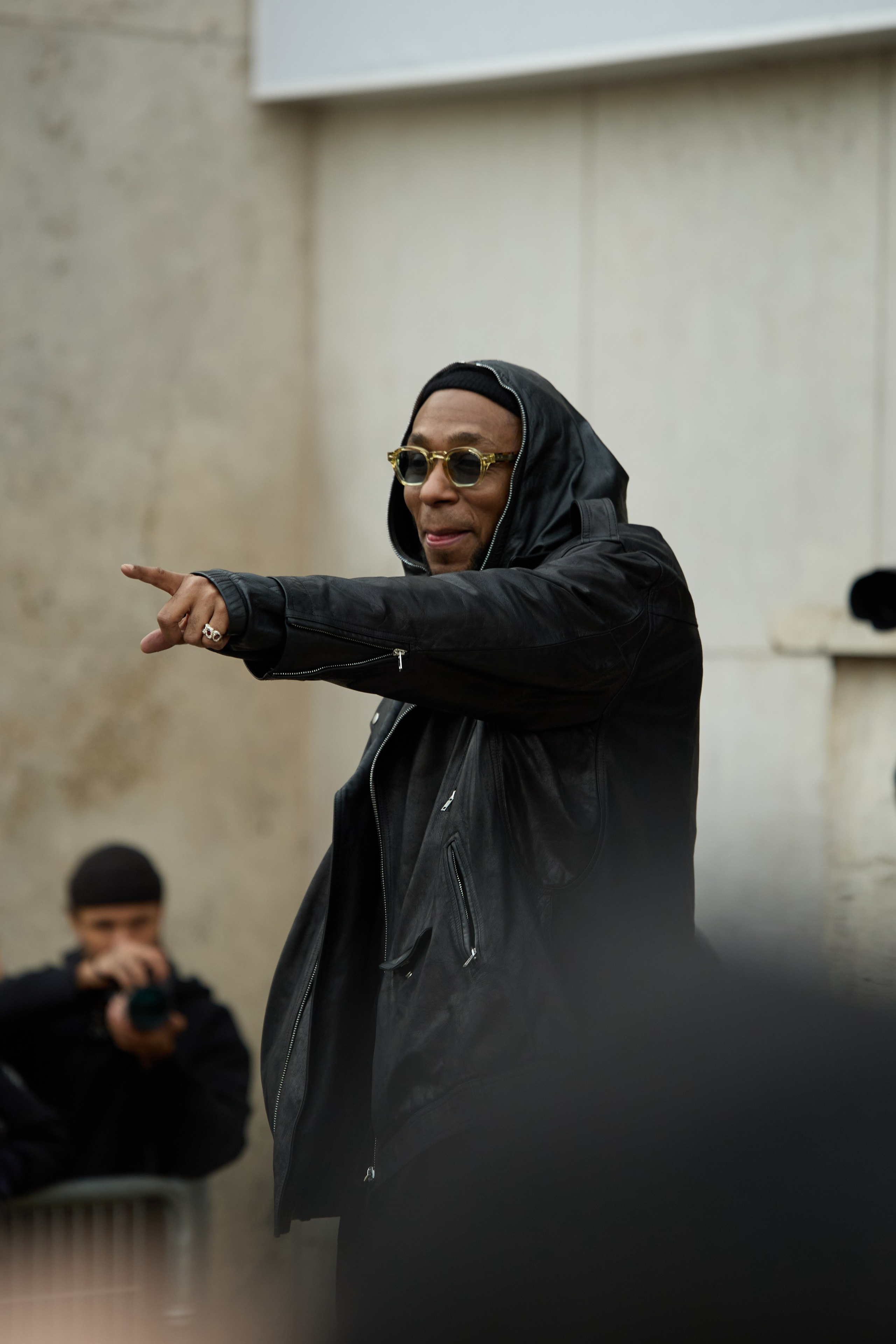 PFW MENSWEAR FALL/WINTER 25/26 RICK OWENS. Photographer in Milan Ivan Goncharov