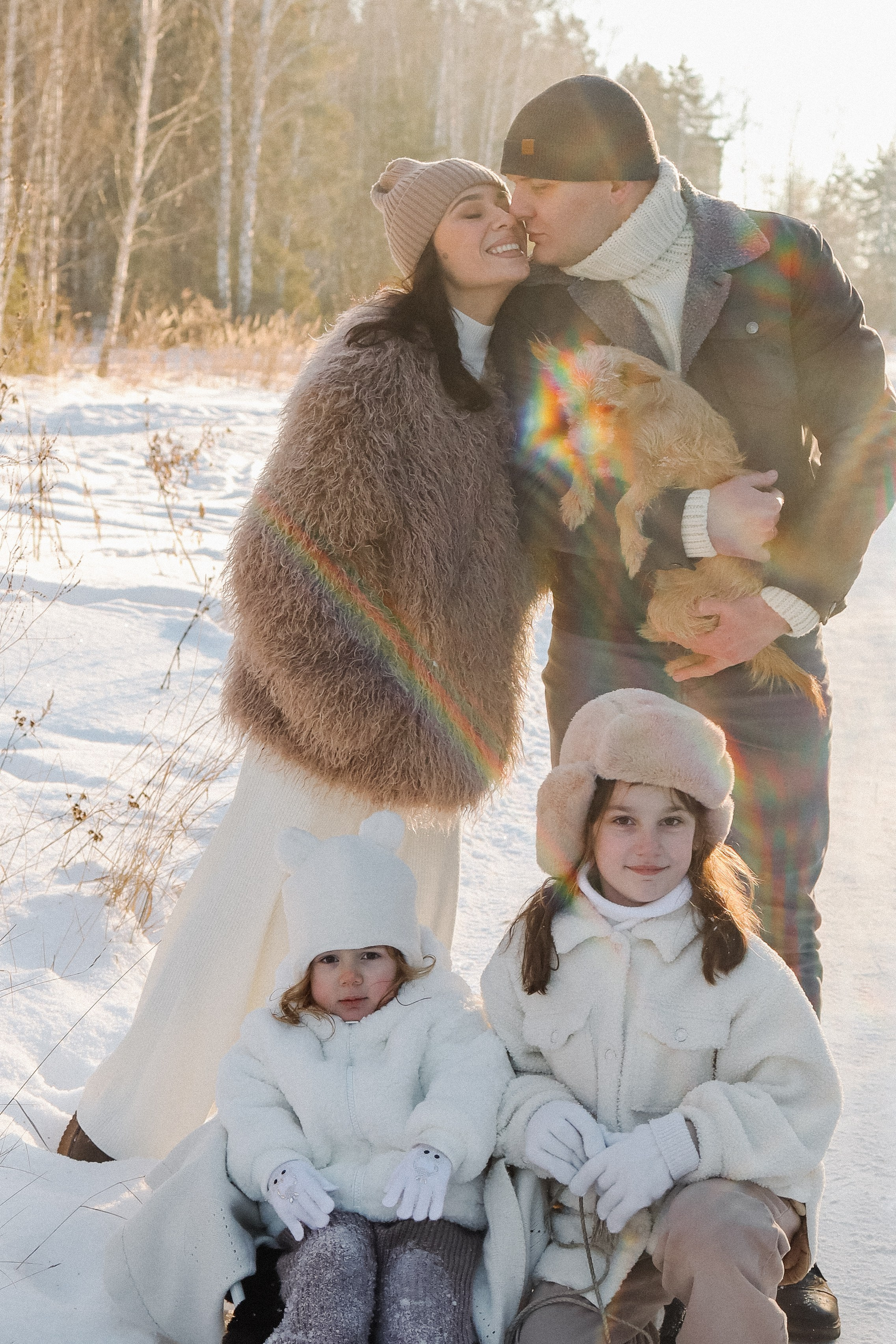 Зимняя история. Семейный фотограф в Челябинске Ольга Быстрых