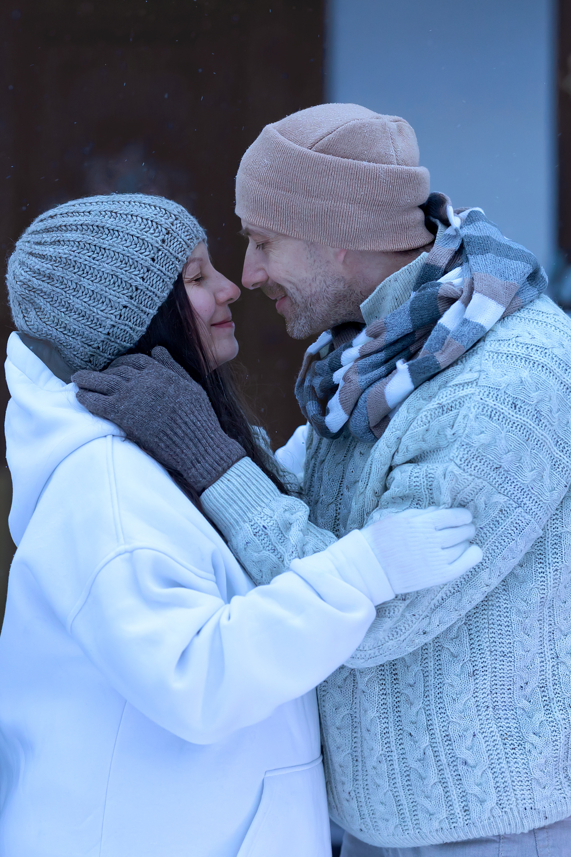 Love Счастливые мужчина и женщина