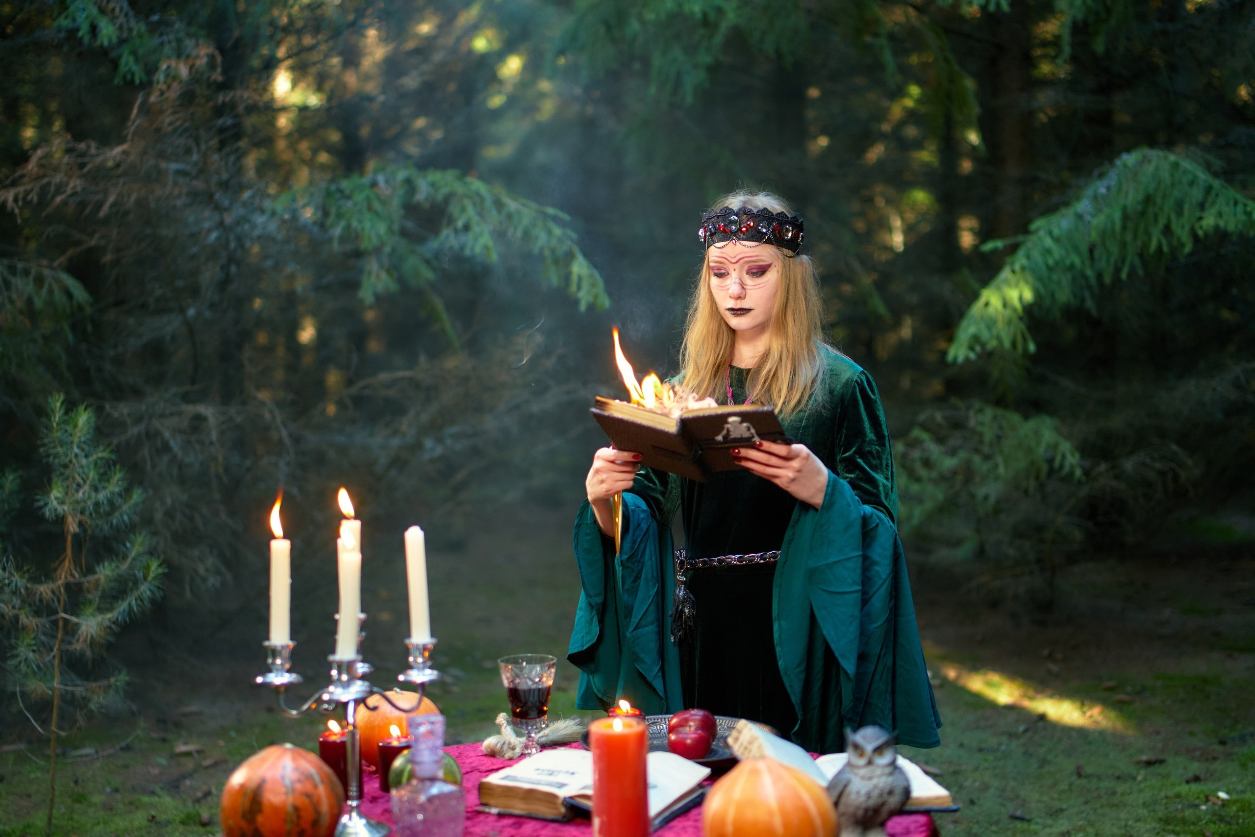 Ведьмовские или колдовские фотосессии. Владимир Суздалов (ProMaXe) — Портретный фотограф, тематические фотосессии в Чебоксарах