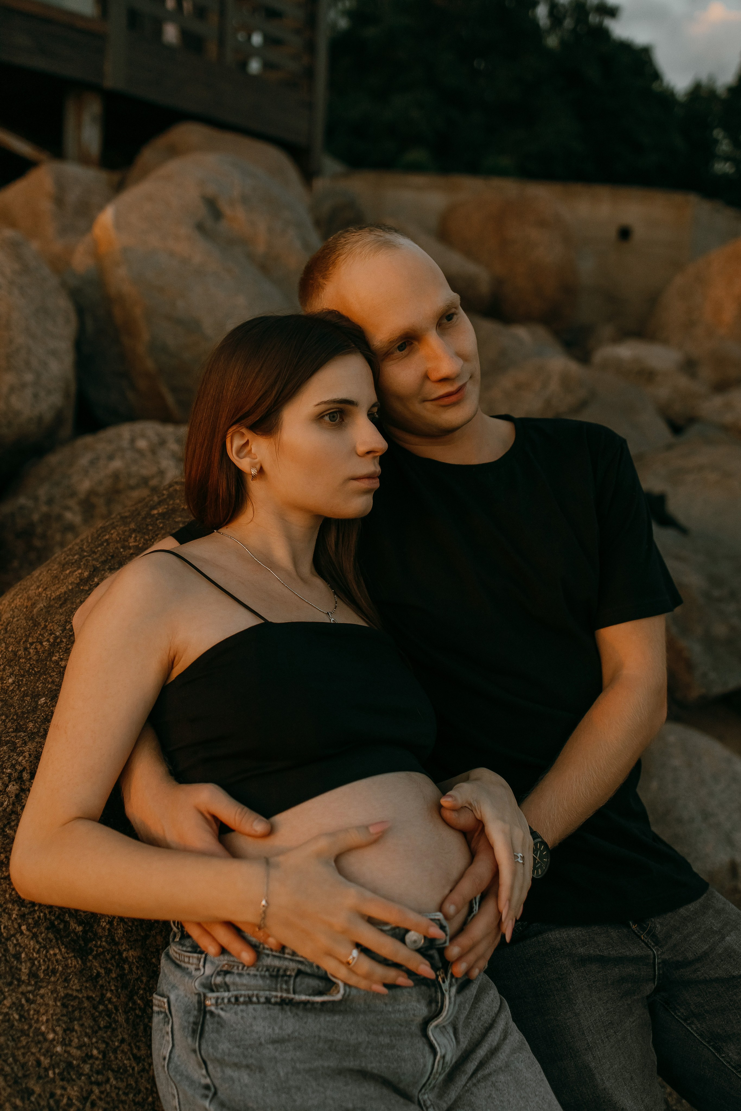 Гендер-пати для двоих на заливе. Фотограф в Санкт-Петербурге Виктория Безверхая