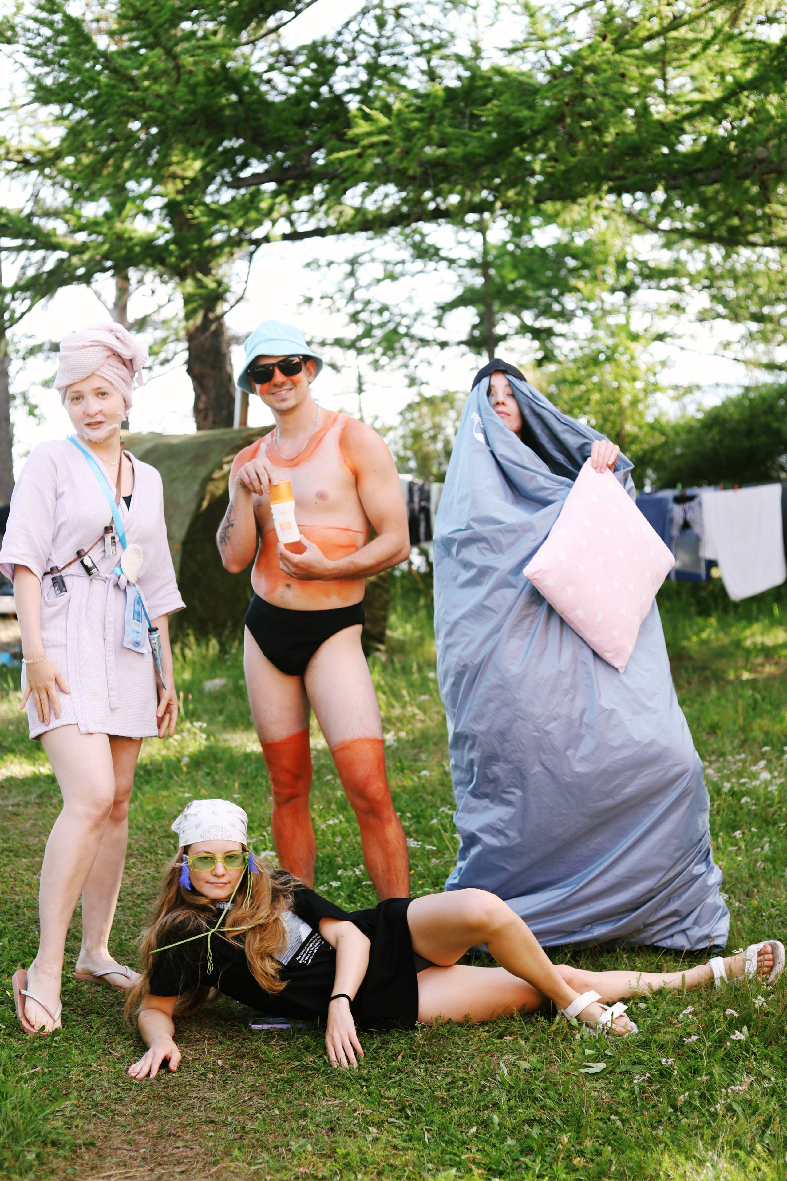 Лето 2024 / палатки. 1642 — первый лагерь для взрослых на Байкале