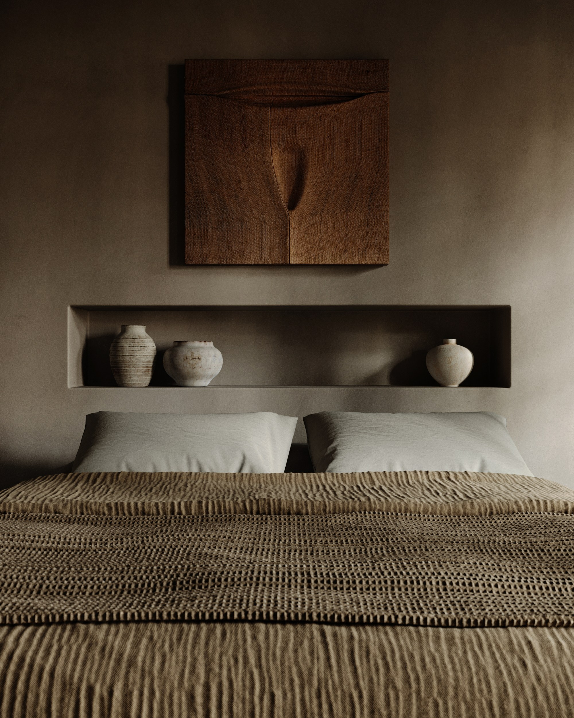 Спальня. Создание 3д визуализаций. Анимированное видео. Сборка сцен