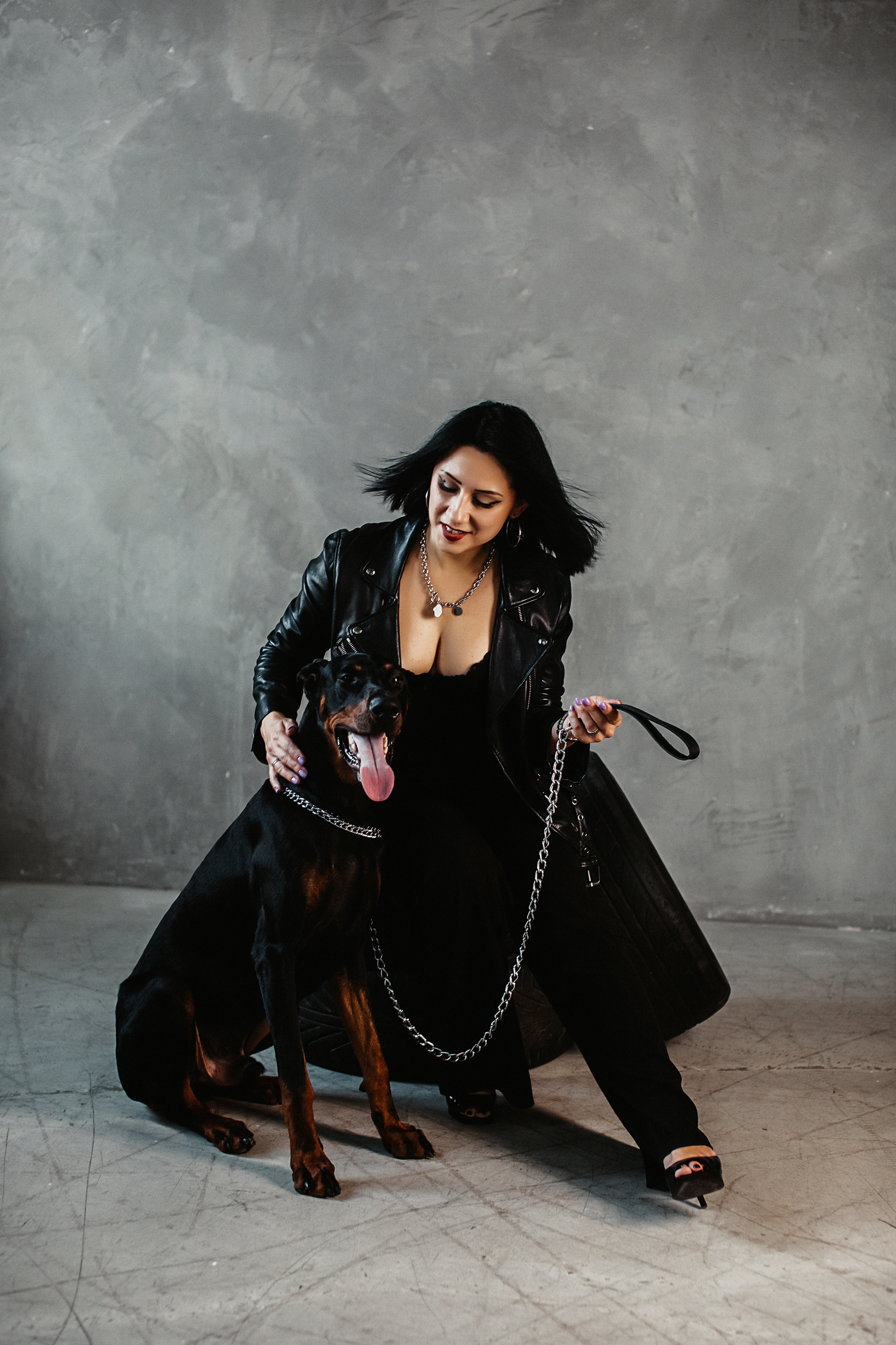 Юлия и Доберман. Свадебный и семейный фотограф/видеограф в Краснодаре Наталья Осинская