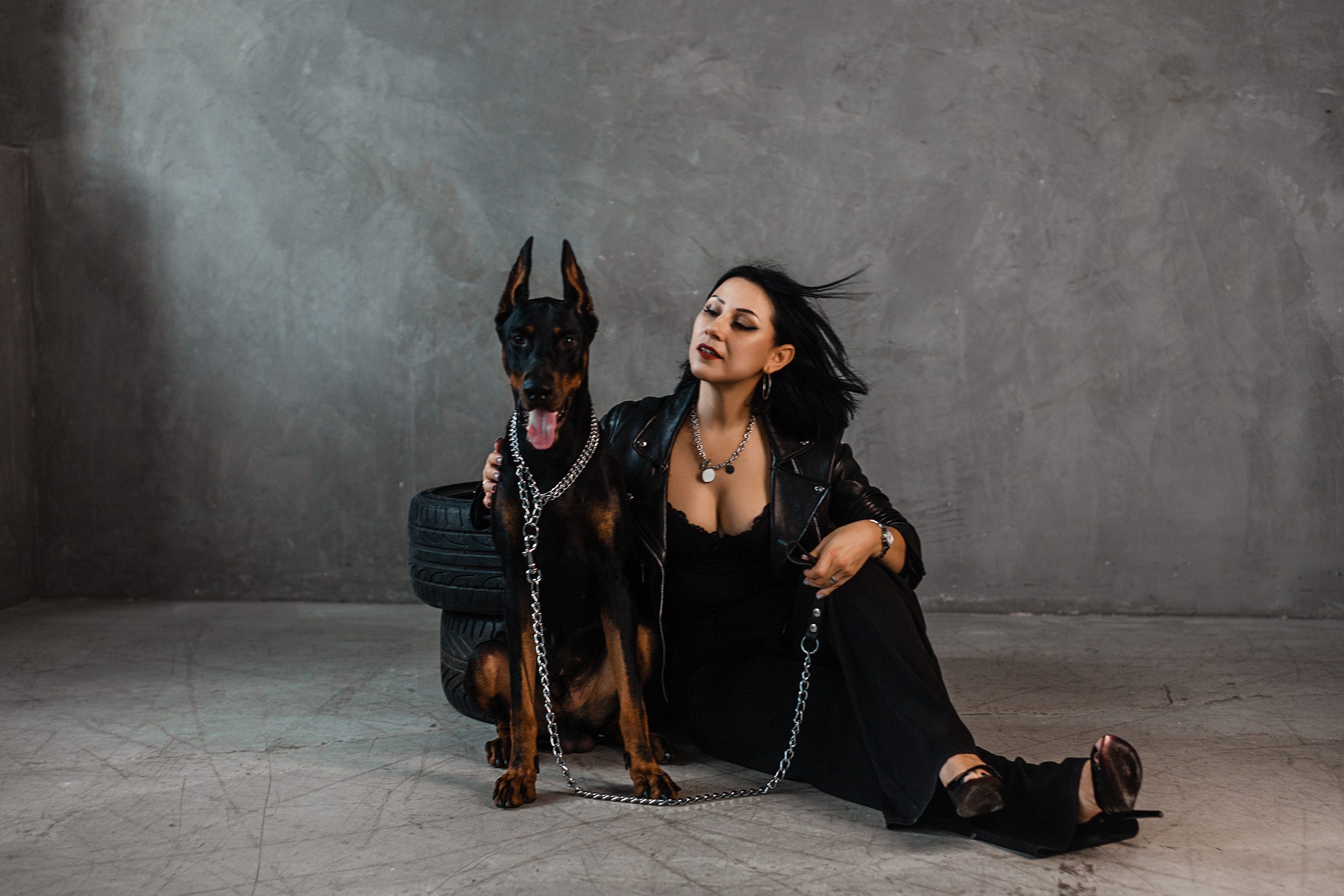 Юлия и Доберман. Свадебный и семейный фотограф/видеограф в Краснодаре Наталья Осинская