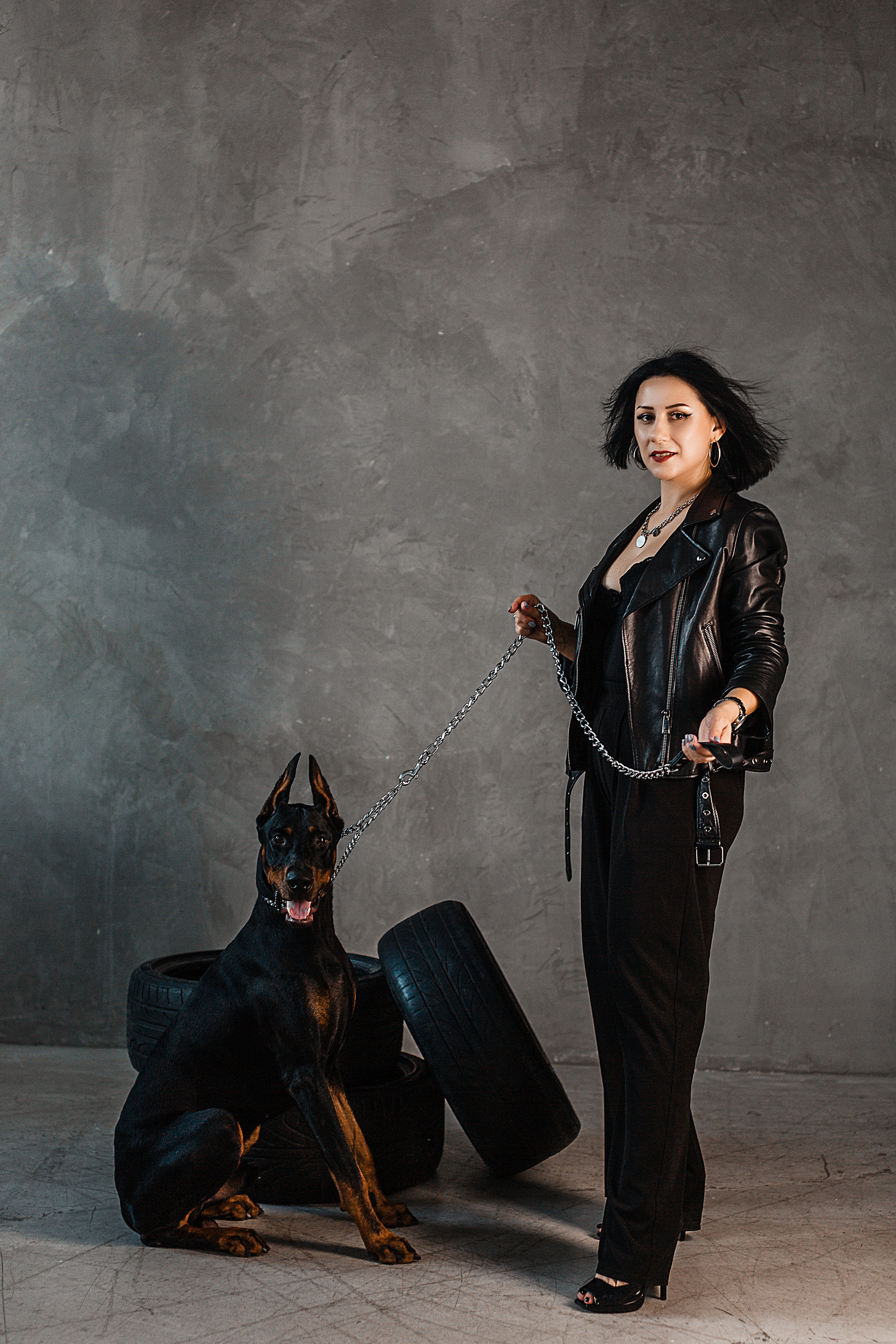 Юлия и Доберман. Свадебный и семейный фотограф/видеограф в Краснодаре Наталья Осинская