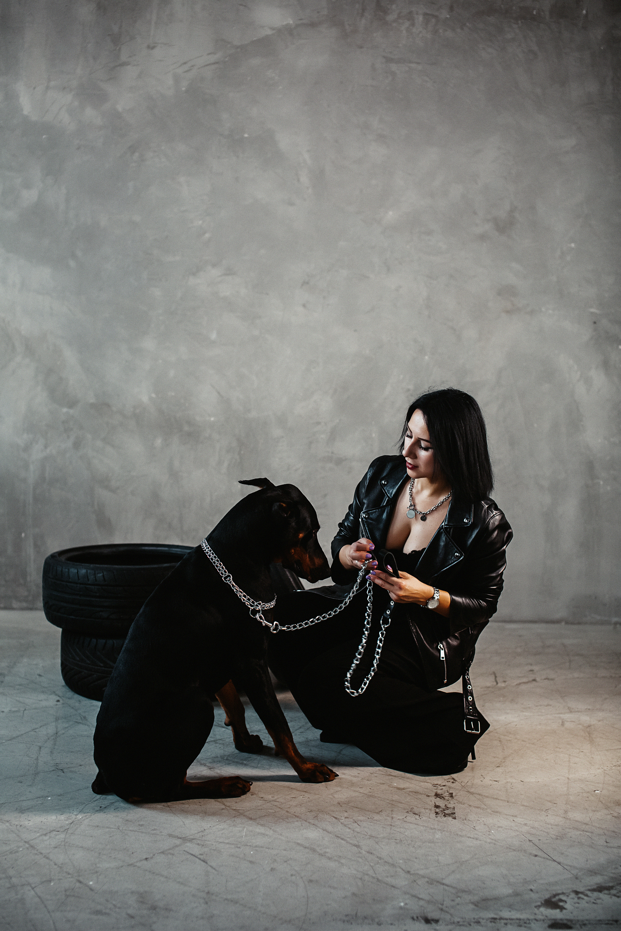 Юлия и Доберман. Свадебный и семейный фотограф/видеограф в Краснодаре Наталья Осинская