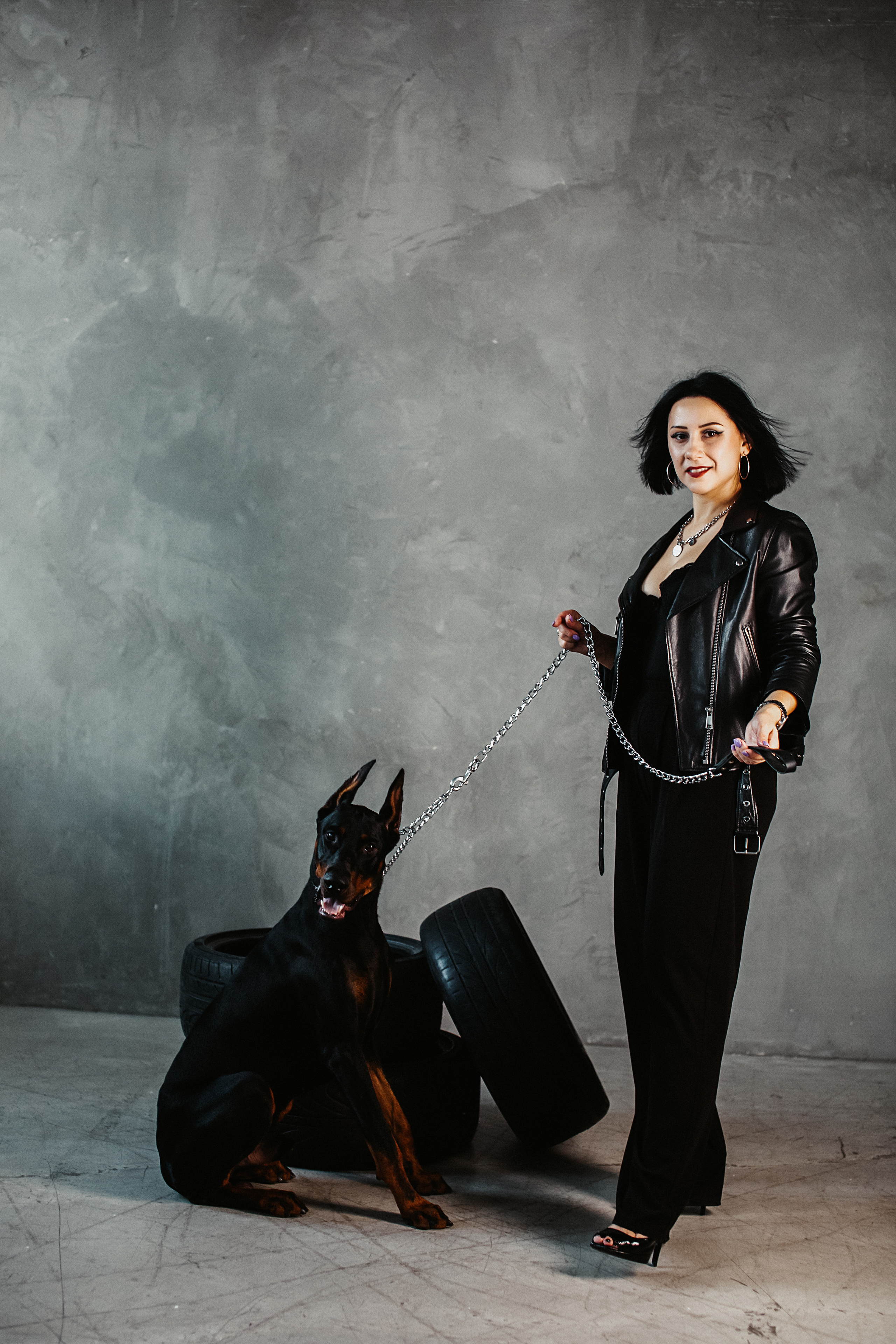 Юлия и Доберман. Свадебный и семейный фотограф/видеограф в Краснодаре Наталья Осинская