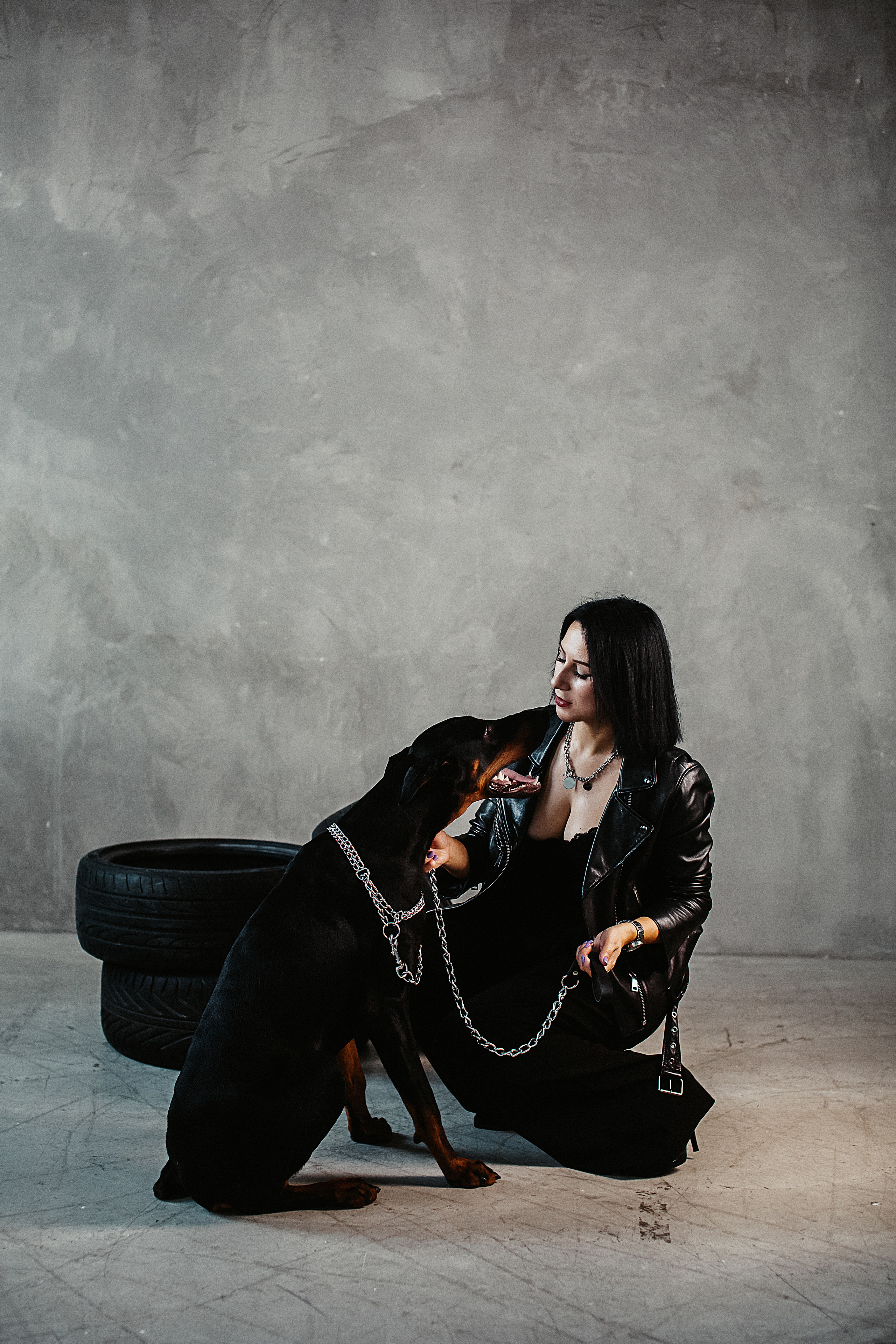 Юлия и Доберман. Свадебный и семейный фотограф/видеограф в Краснодаре Наталья Осинская