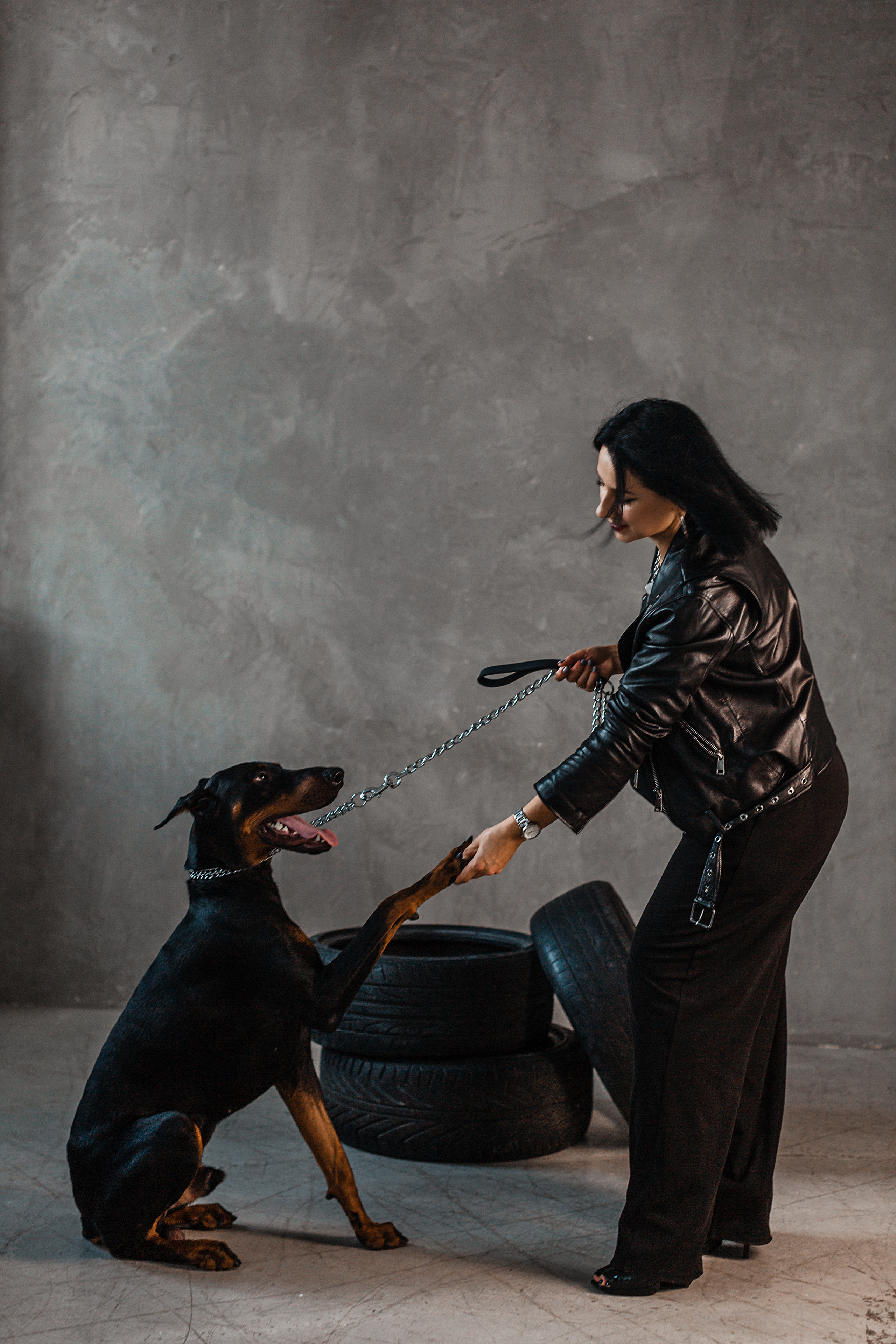 Юлия и Доберман. Свадебный и семейный фотограф/видеограф в Краснодаре Наталья Осинская