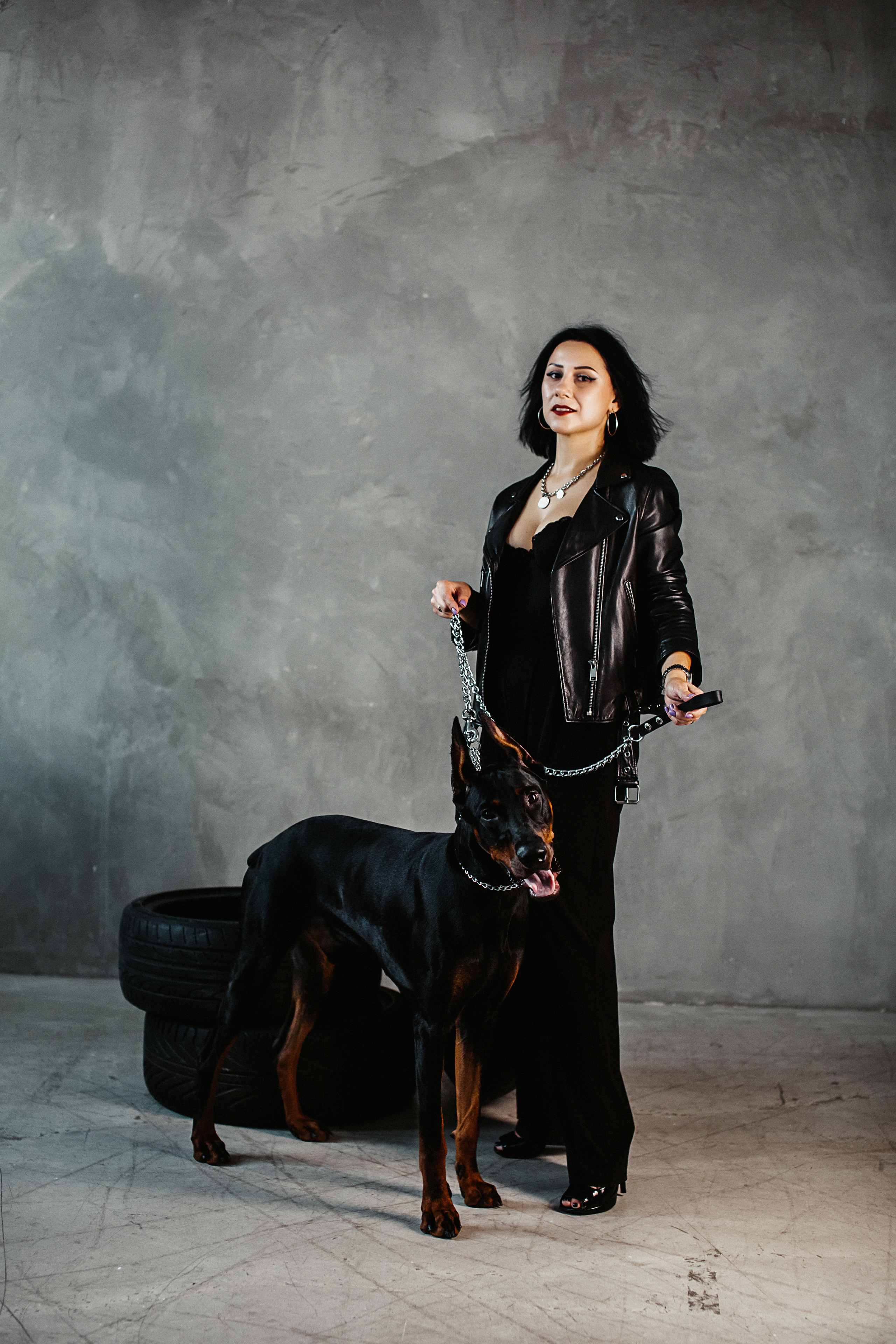 Юлия и Доберман. Свадебный и семейный фотограф/видеограф в Краснодаре Наталья Осинская