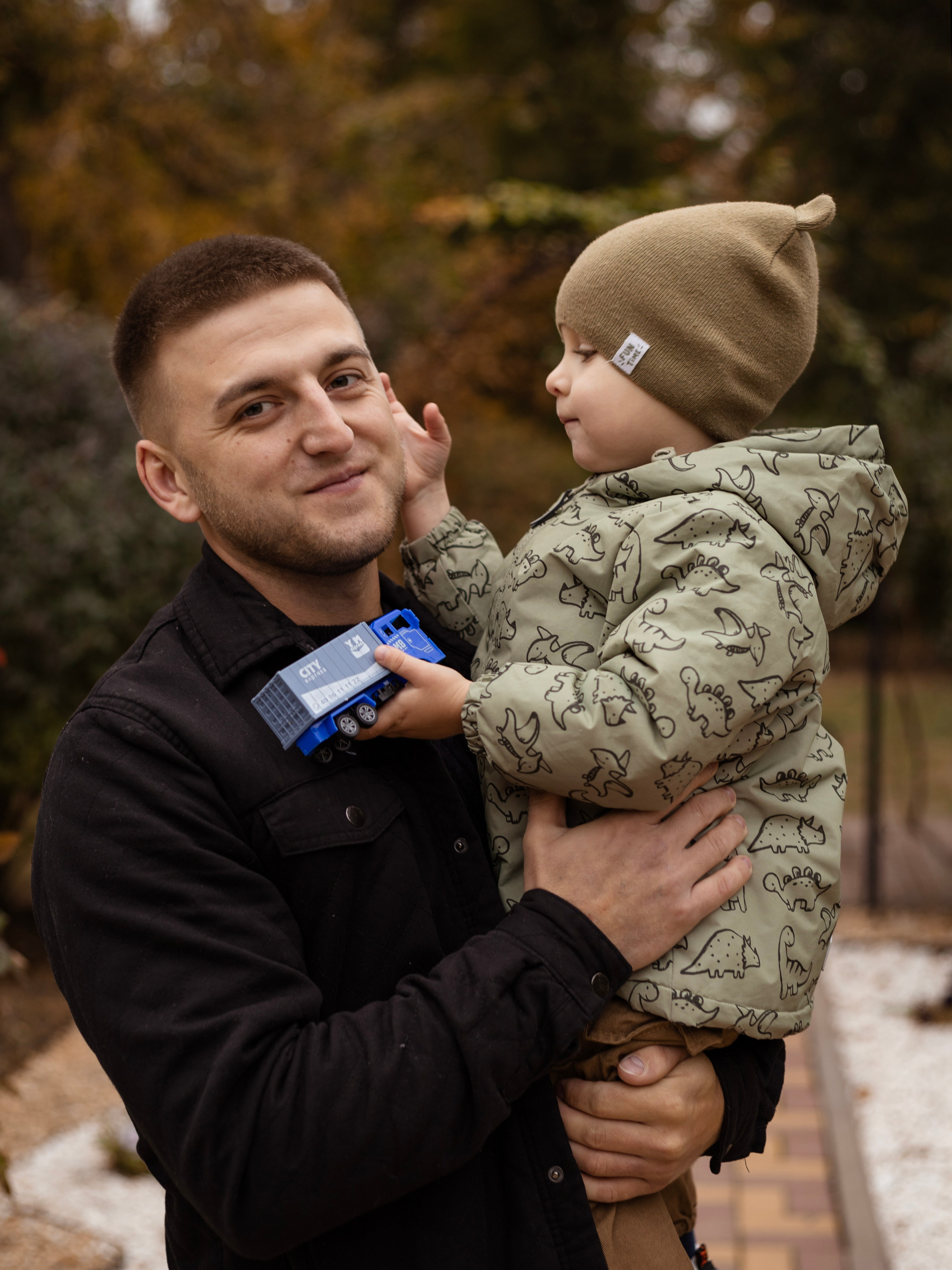 Антон и Лев. Осенний парк Горького. Фотограф, Таганрог, Руслан Степущенко